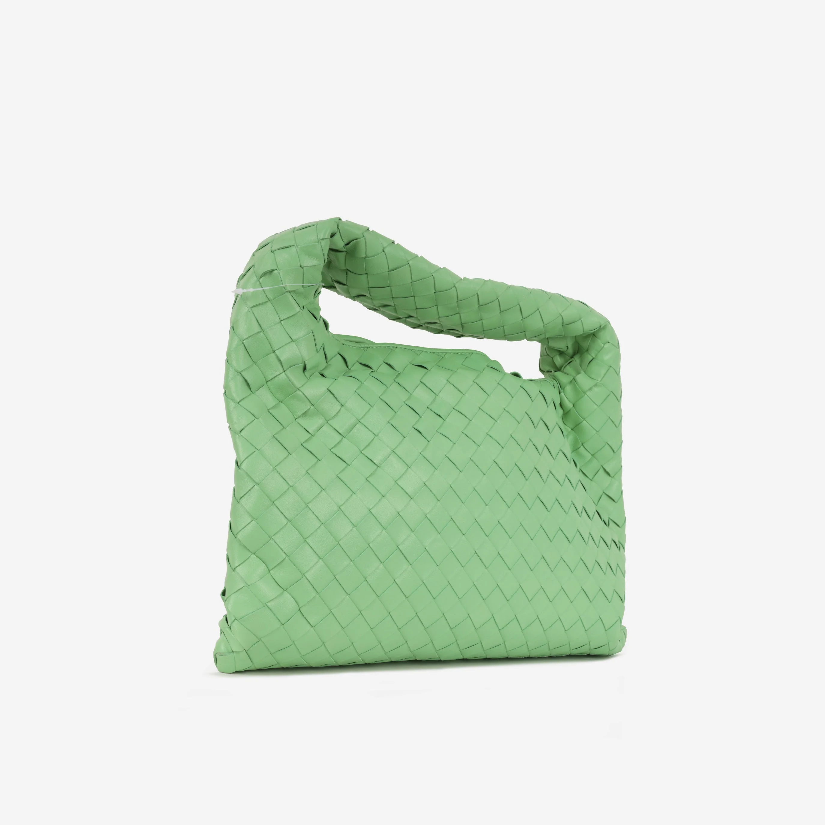Bottega Veneta Small Hop - Siren Intrecciato | Gold Hardware - Image 3
