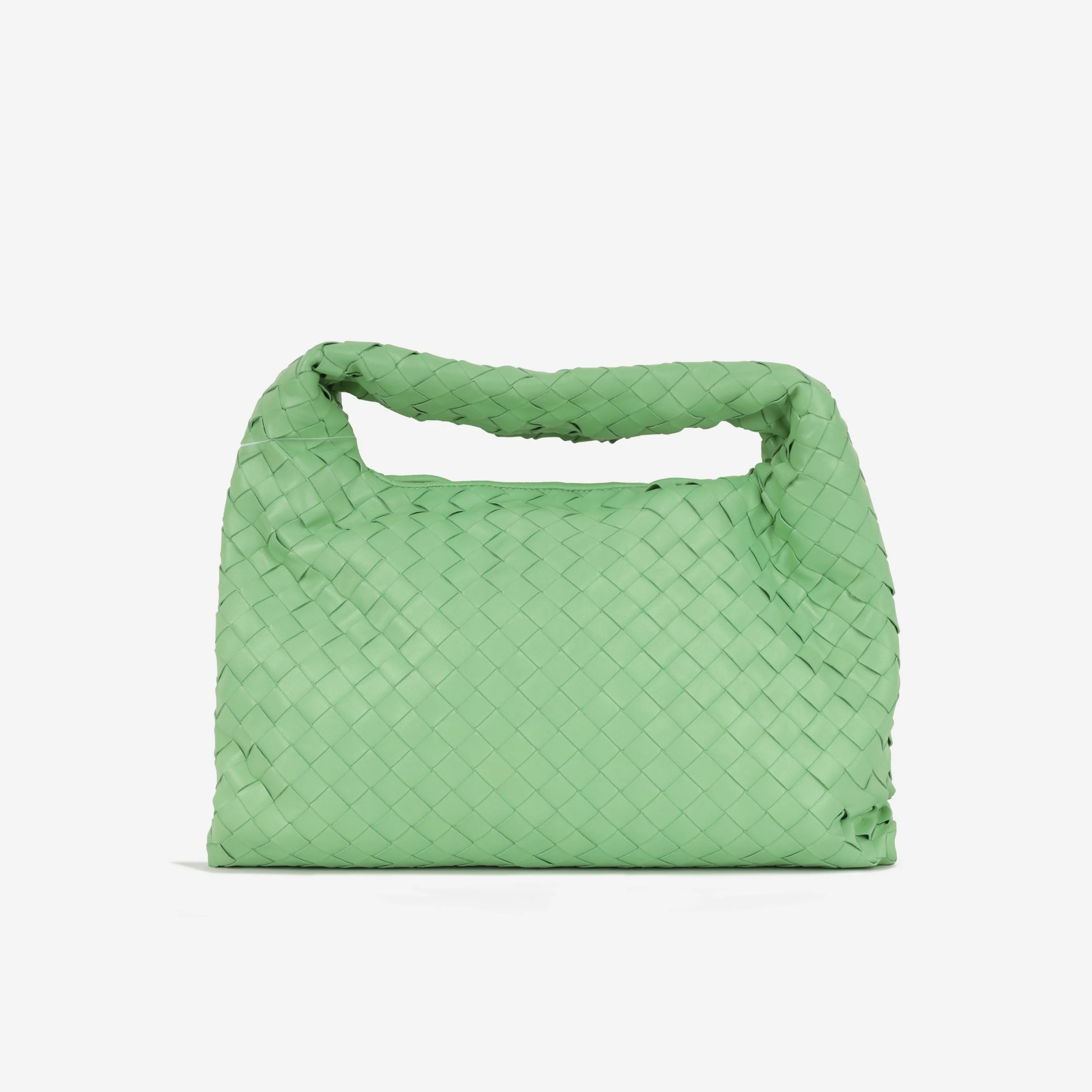 Bottega Veneta Small Hop - Siren Intrecciato | Gold Hardware - Image 8