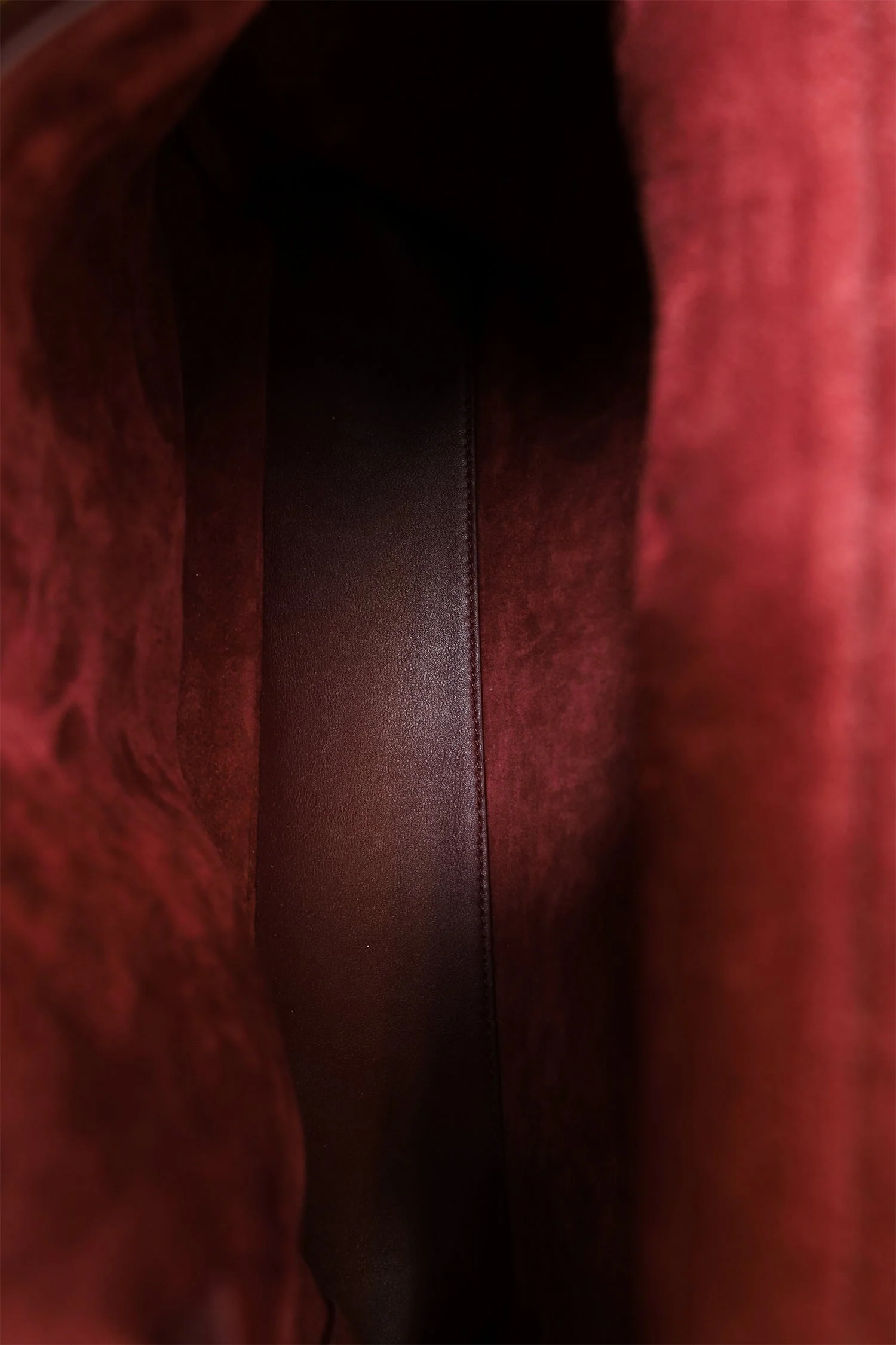 Bottega Veneta Burgundy Leather Ciao Ciao Satchel - Image 8