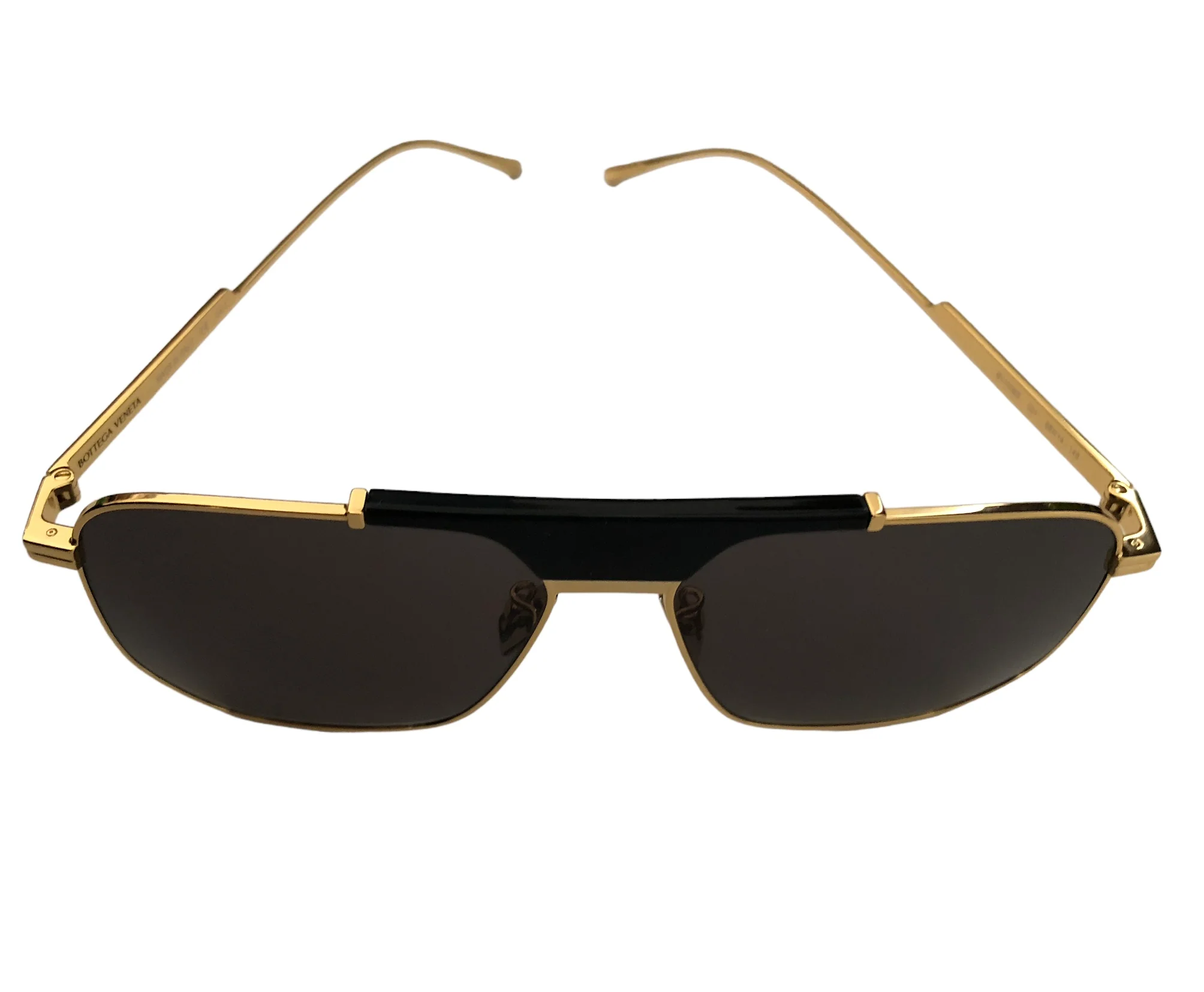 Bottega Veneta Gold Frame BV1036S Sunglasses Mens (NWT) - Image 4
