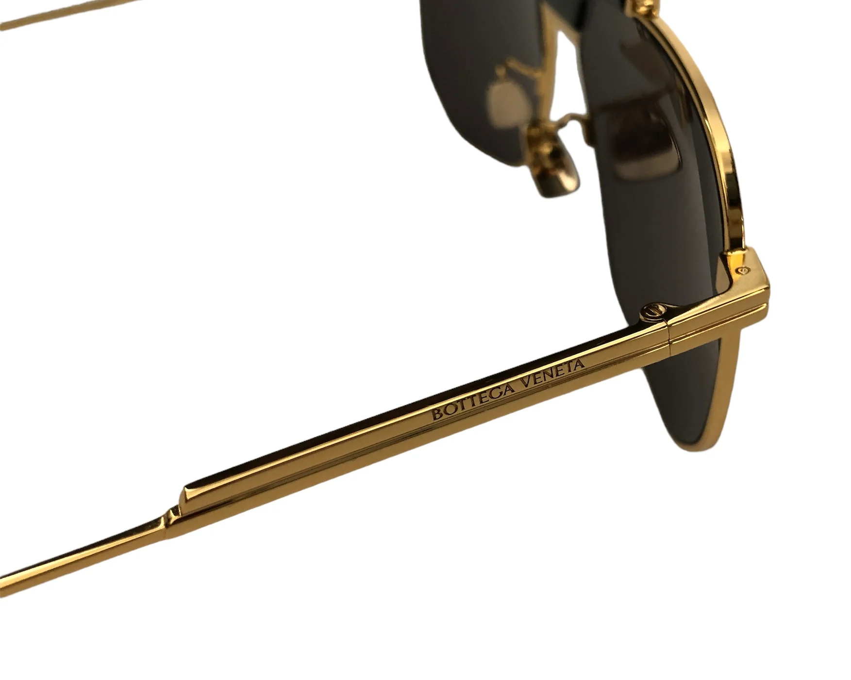 Bottega Veneta Gold Frame BV1036S Sunglasses Mens (NWT) - Image 5