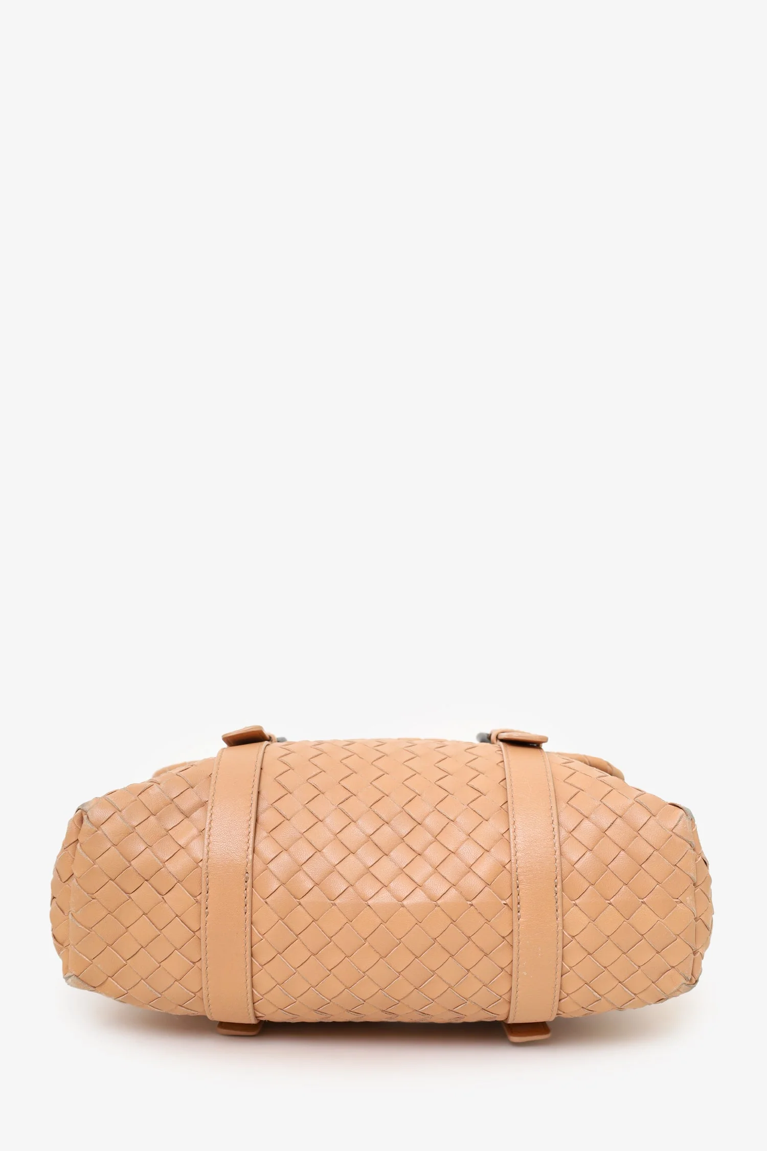 Bottega Veneta Pink Intrecciato Leather 2way Bag Leather Shoulder Bag With Strap - Image 7