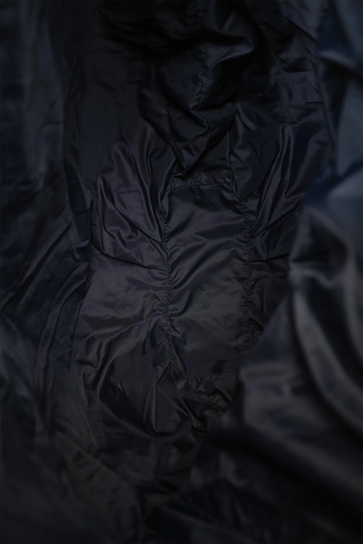 Brunello Cucinelli Grey Nylon Drawstring Backpack - Image 7