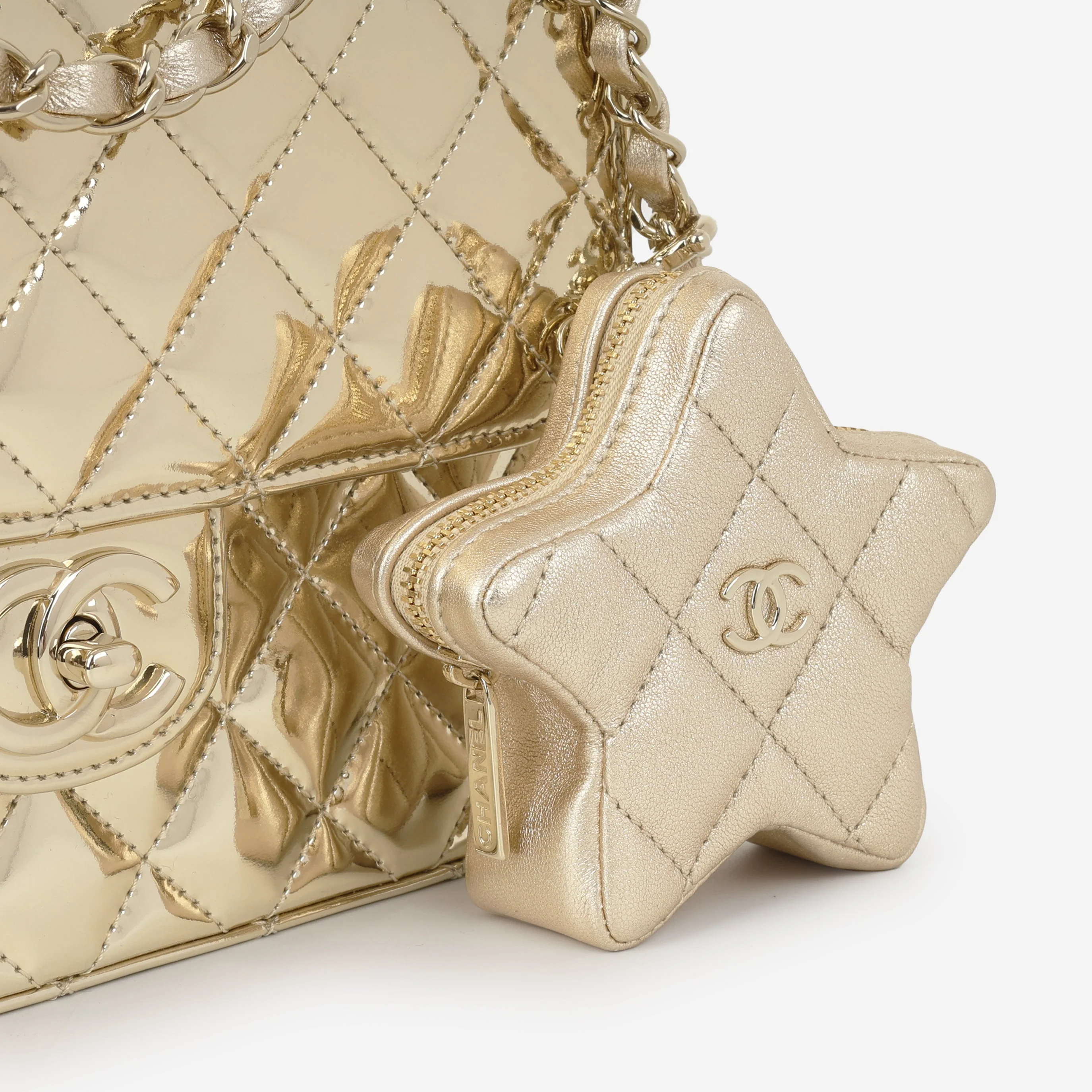 Chanel 24c Backpack with Star Coin Purse - Image 5