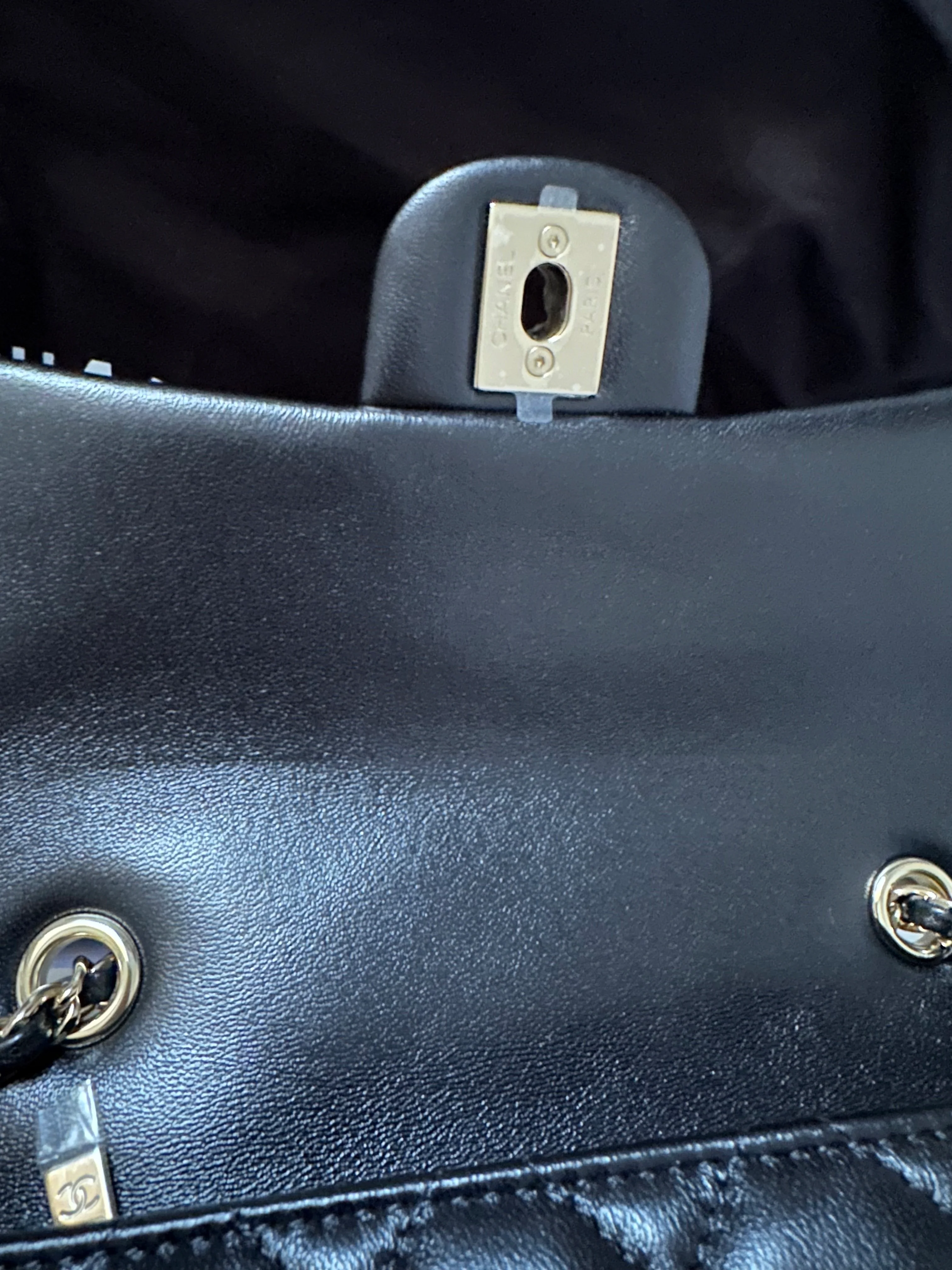 Chanel Extra Mini Rectangular Flap Bag - Black (NWT) - Image 13