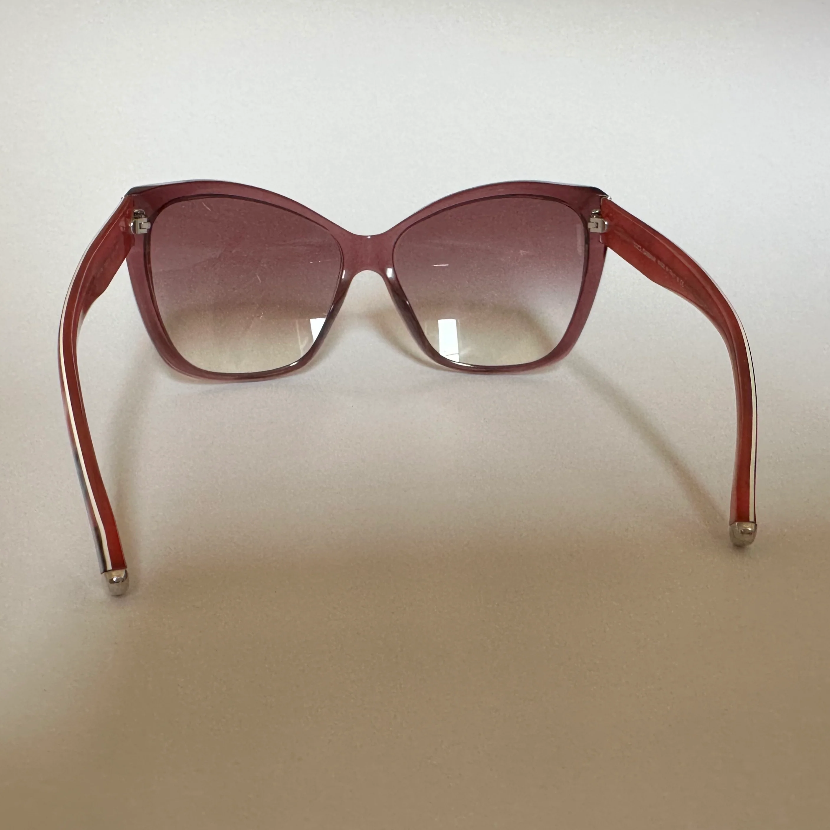 Dolce & Gabbana Pink Flowers Sunglasses - Image 7