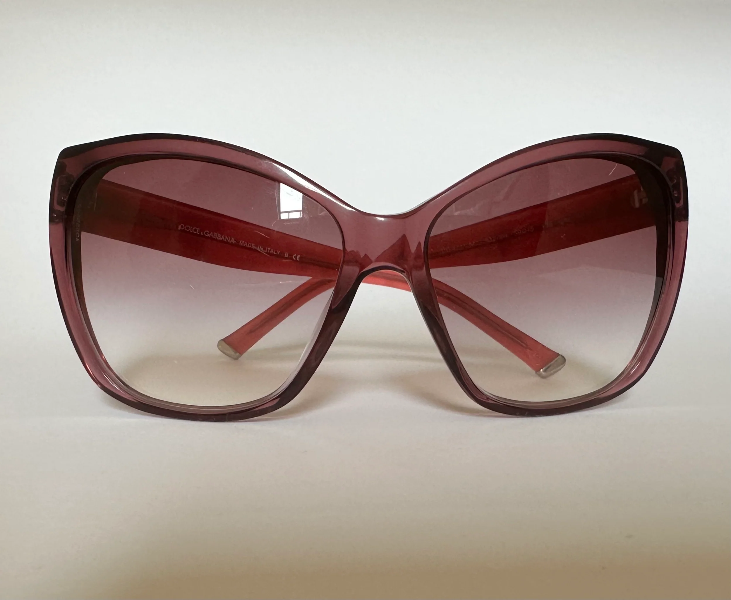 Dolce & Gabbana Pink Flowers Sunglasses - Image 9