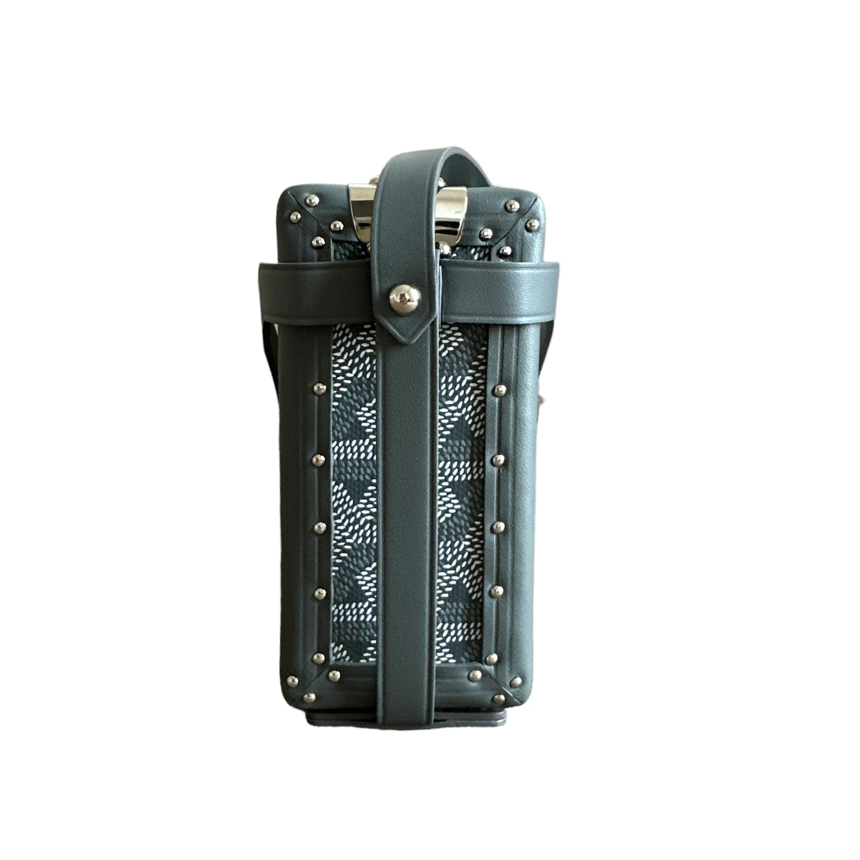 Goyard Minaudiere Trunk - Grey (NWT) - Image 5