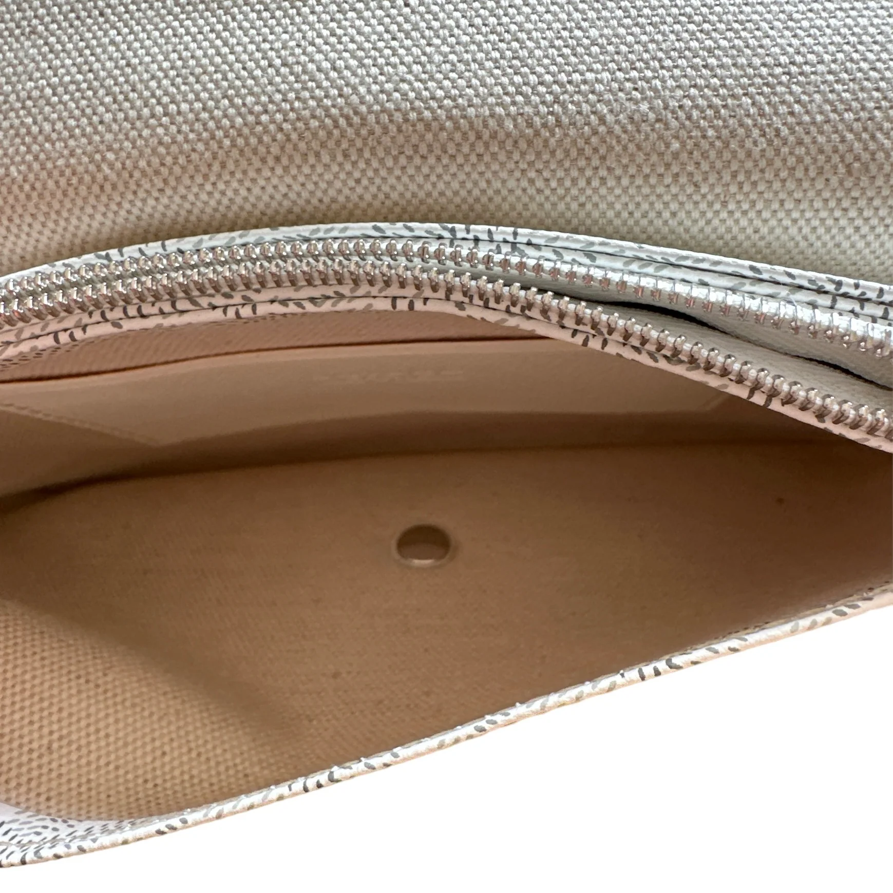 Goyard Plumet Pocket Wallet Crossbody - White (NWT) - Image 6