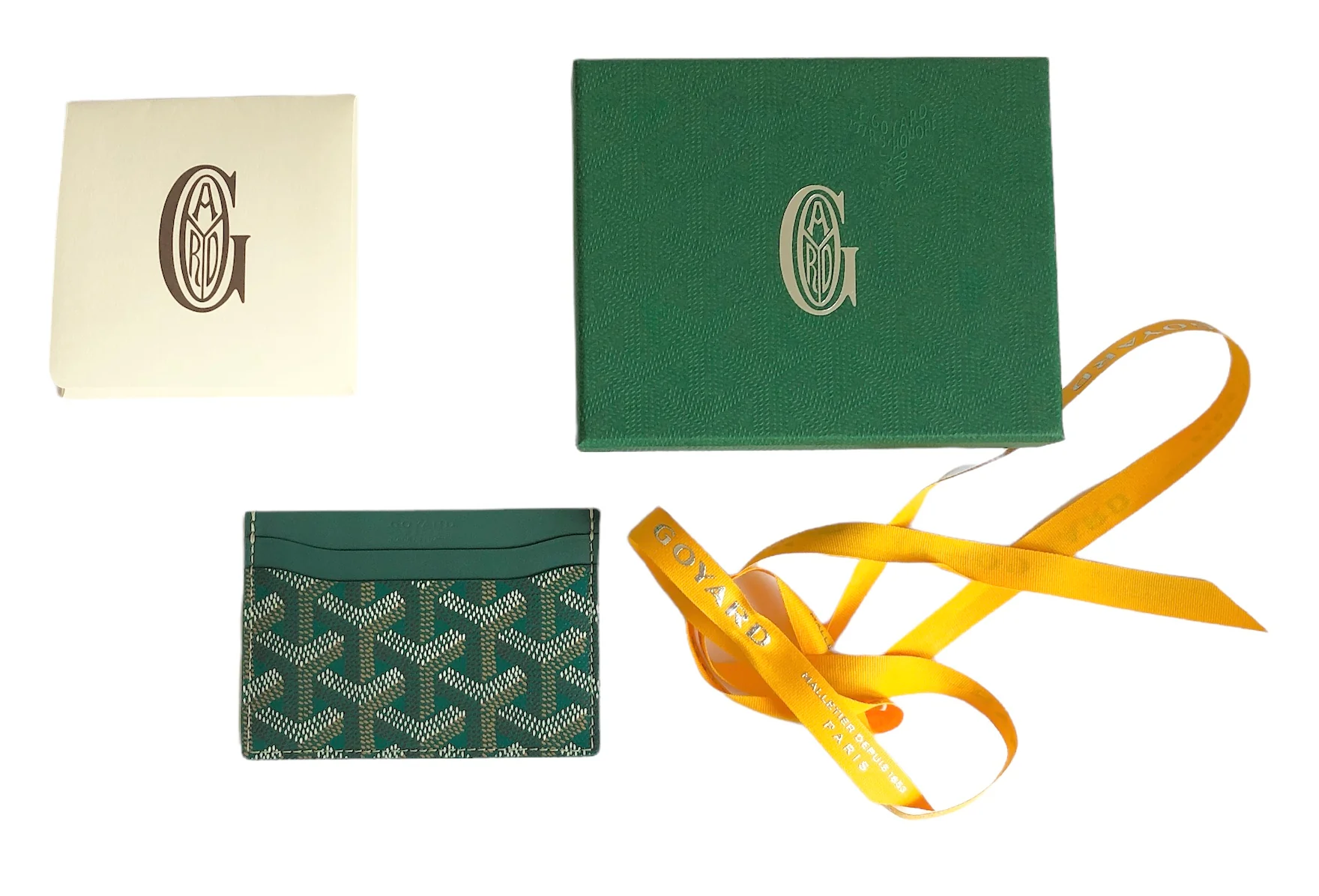Goyard Saint Sulpice Card Holder - Green (NWT) - Image 6