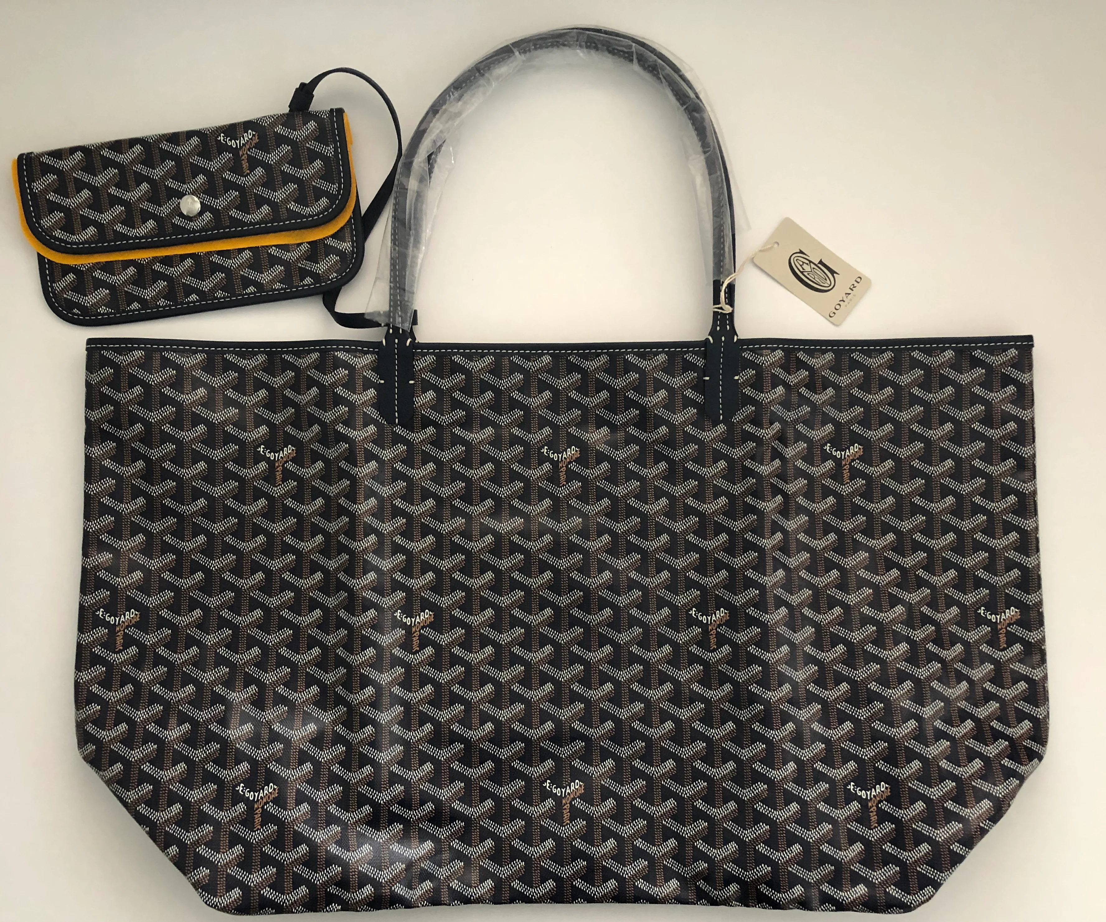 Goyard St. Louis Navy Blue GM Tote (NWT) - Image 4