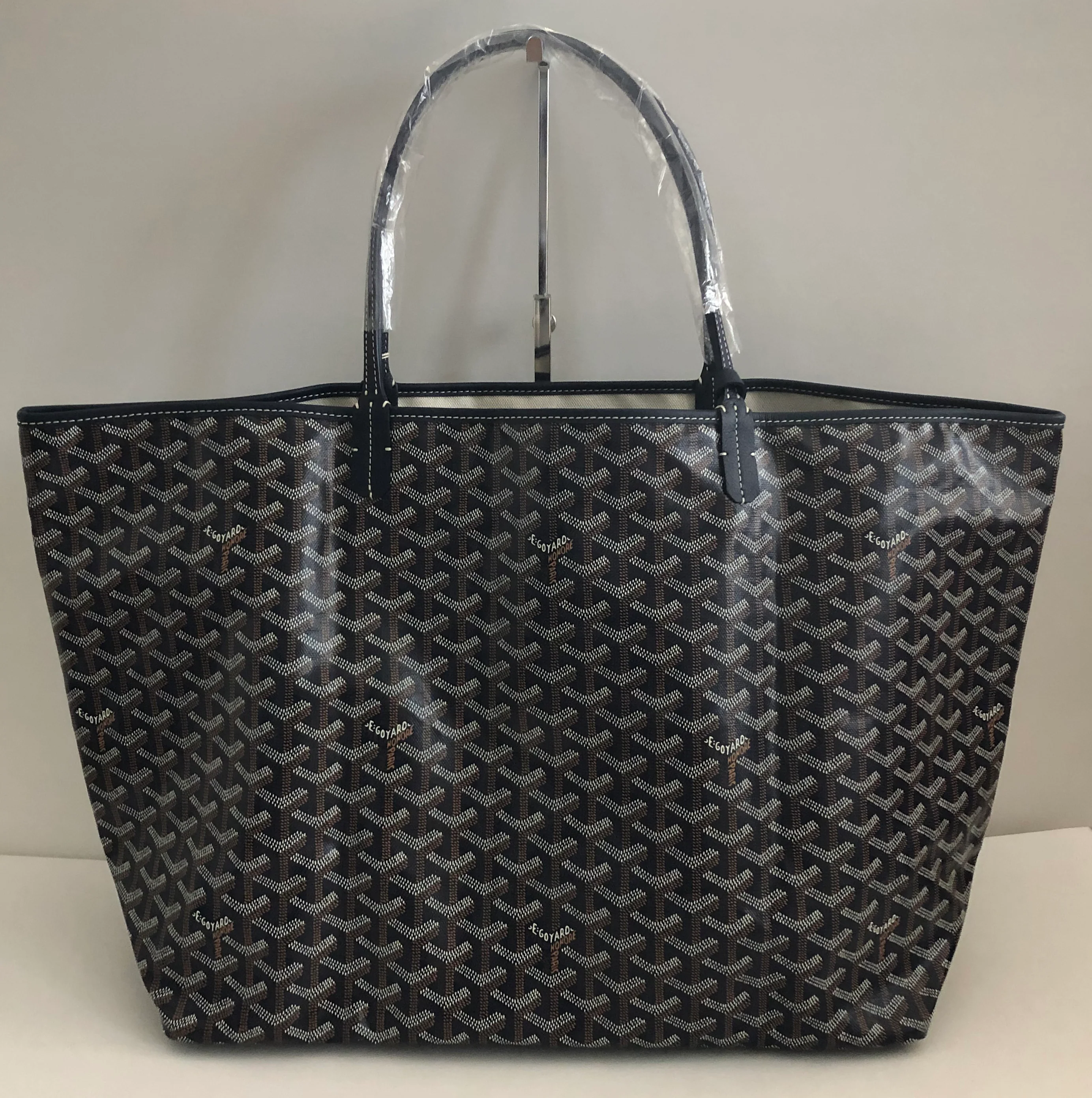 Goyard St. Louis Navy Blue GM Tote (NWT) - Image 7