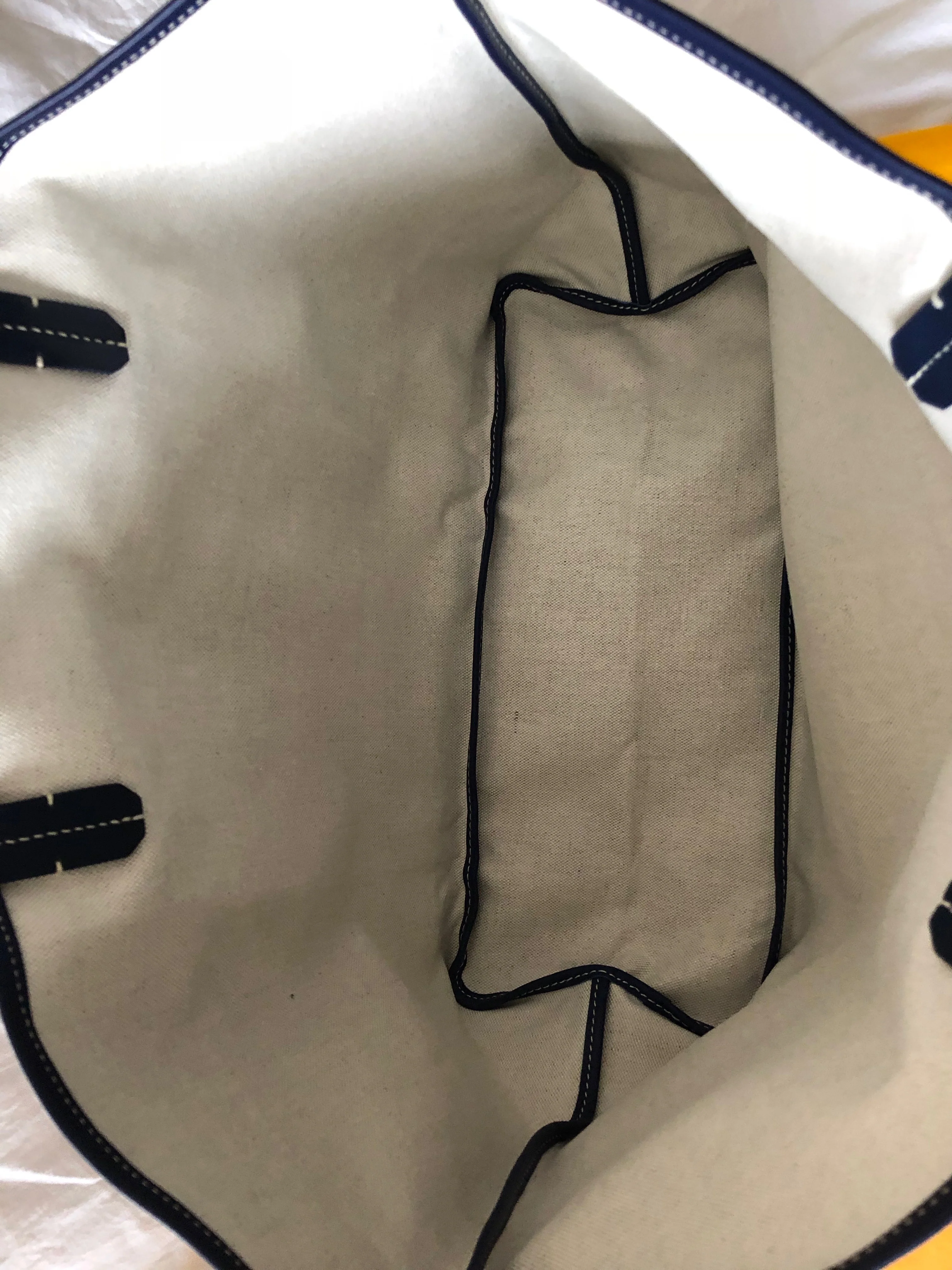 Goyard St. Louis Navy Blue PM Tote (NWT) - Image 9