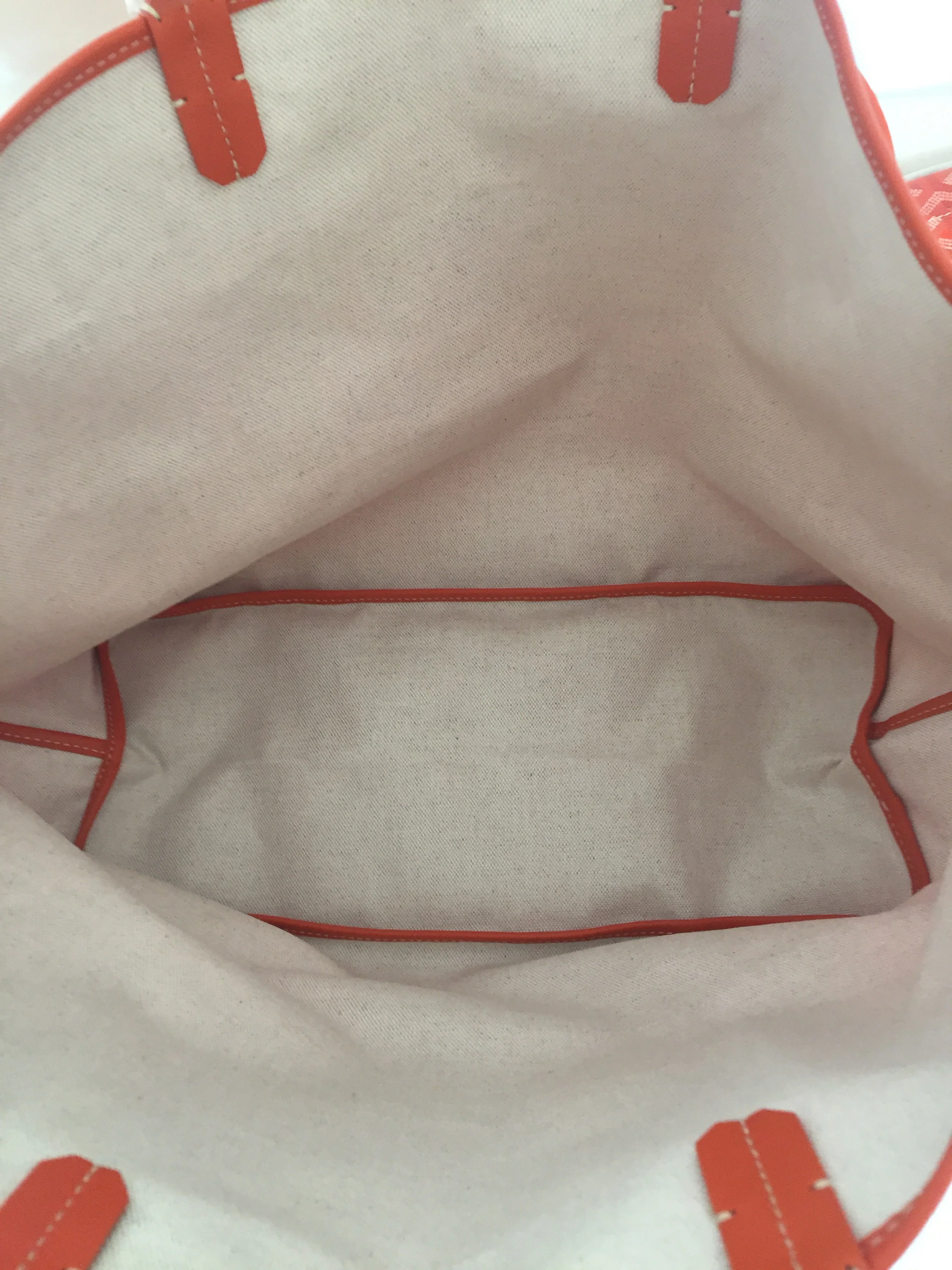 Goyard St.Louis Orange PM Tote (NWT) - Image 4