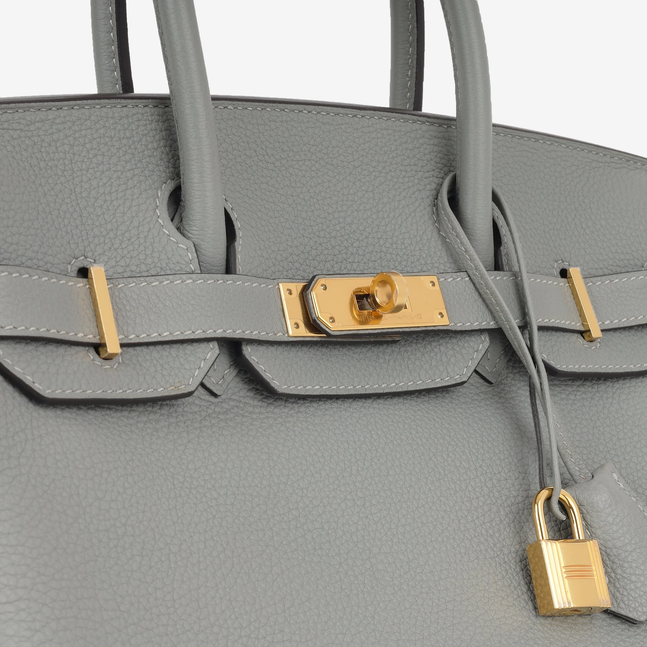 Hermès Birkin 30 - Gris Mouette - Image 9