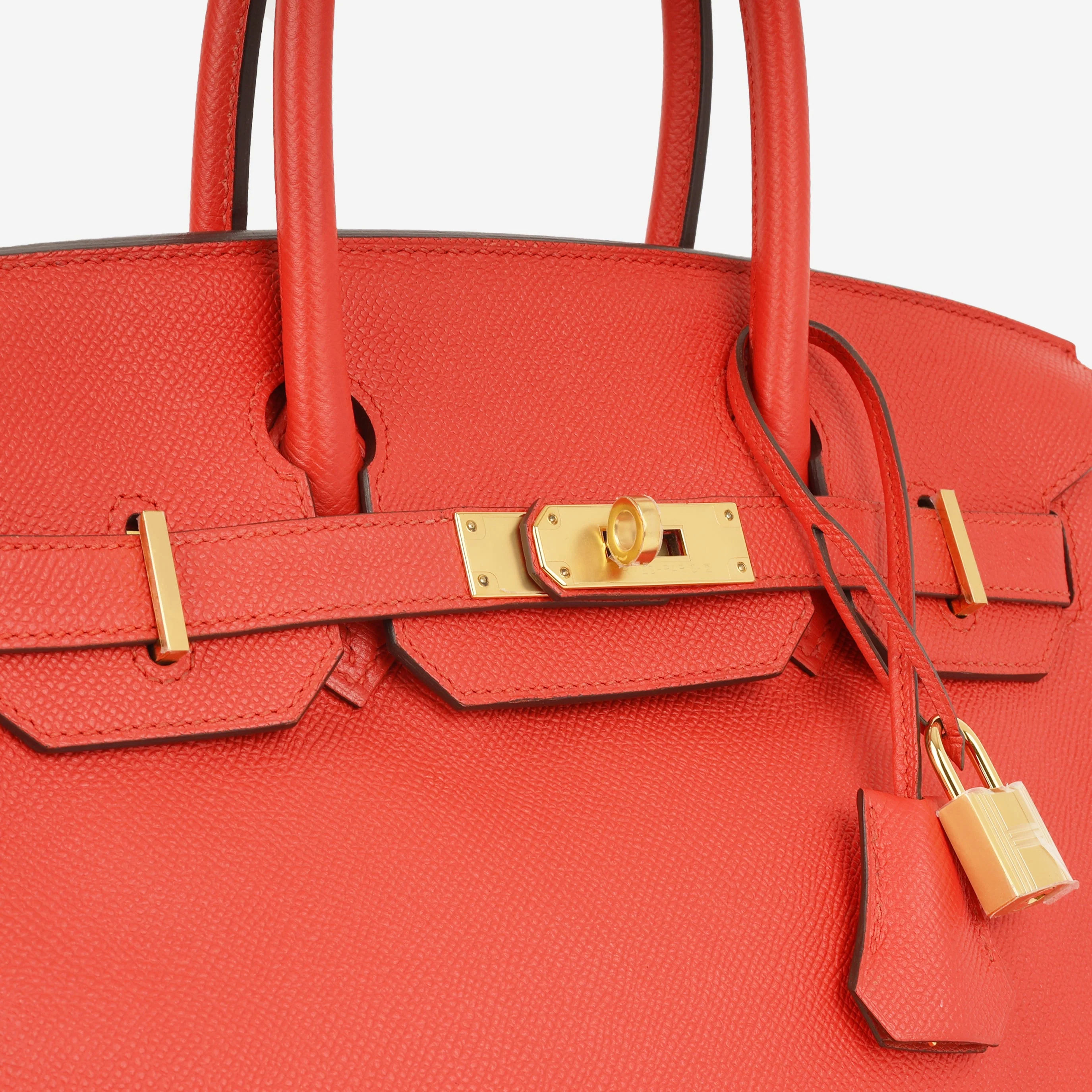 Hermès Birkin 30 - Rouge Tomate Epsom - Image 9