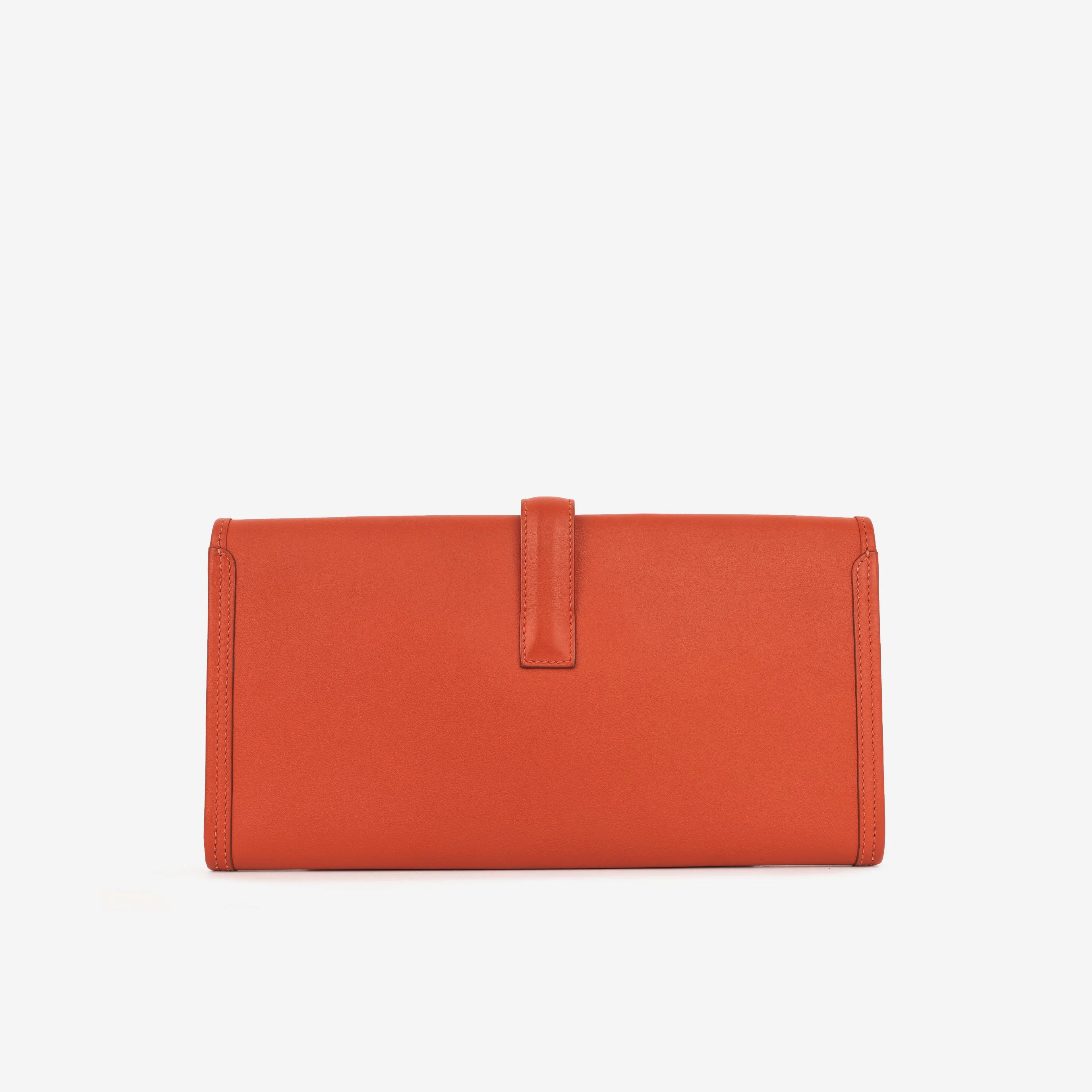 Hermès Jige Clutch 29 - Orange Field - Image 7