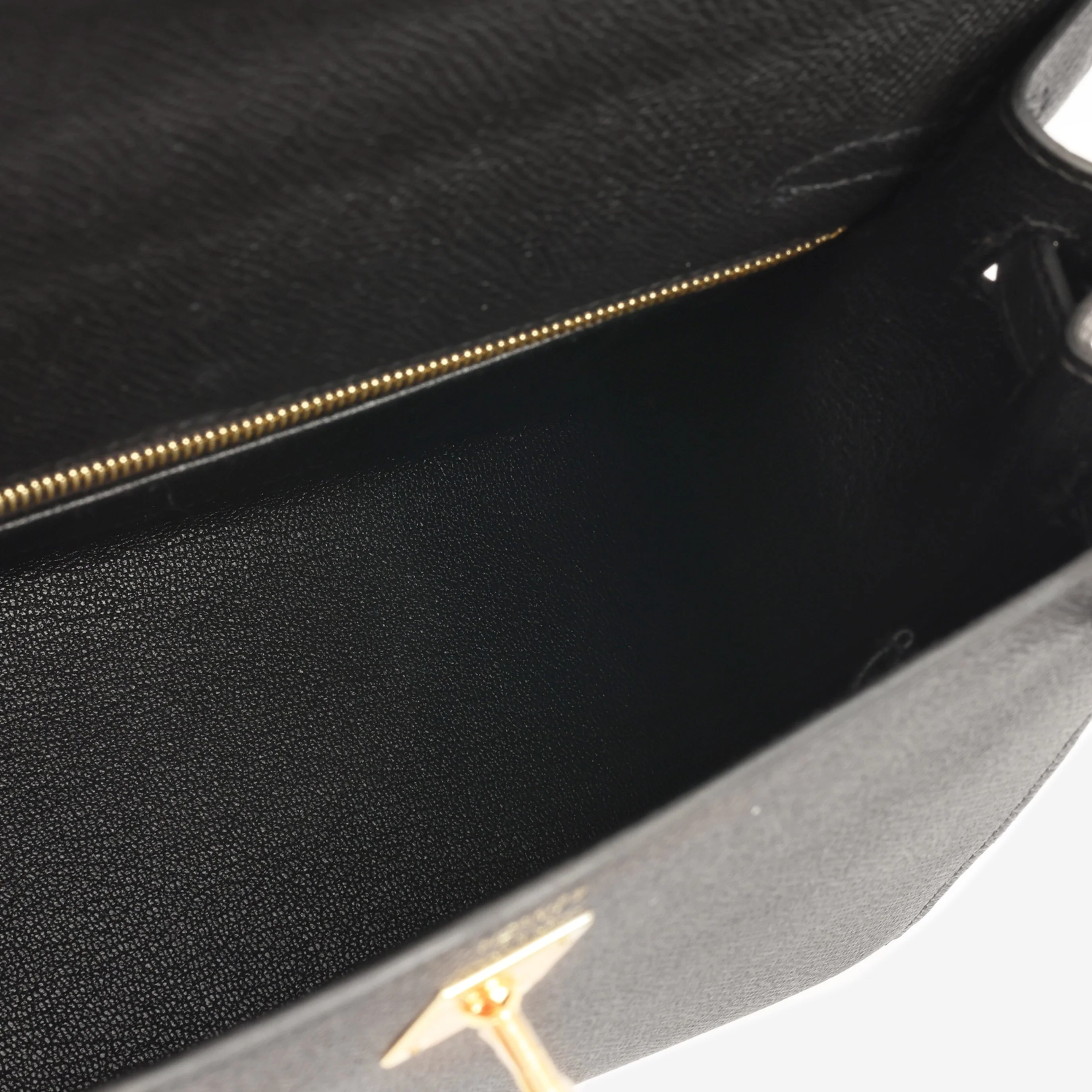 Hermès Kelly 25 - Black Epsom | Gold Hardware - Image 5