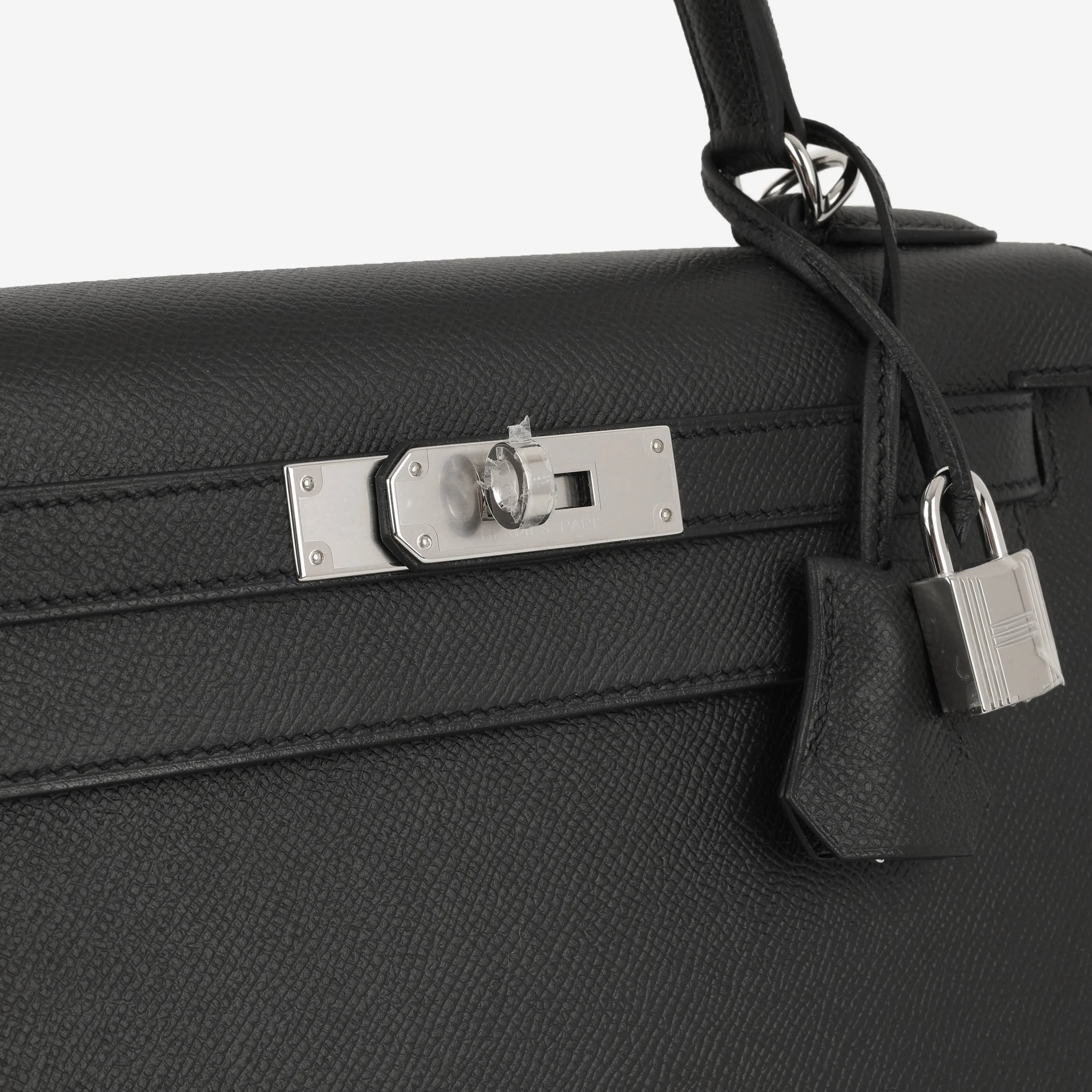 Hermès Kelly 28 - Noir Epsom - Image 10