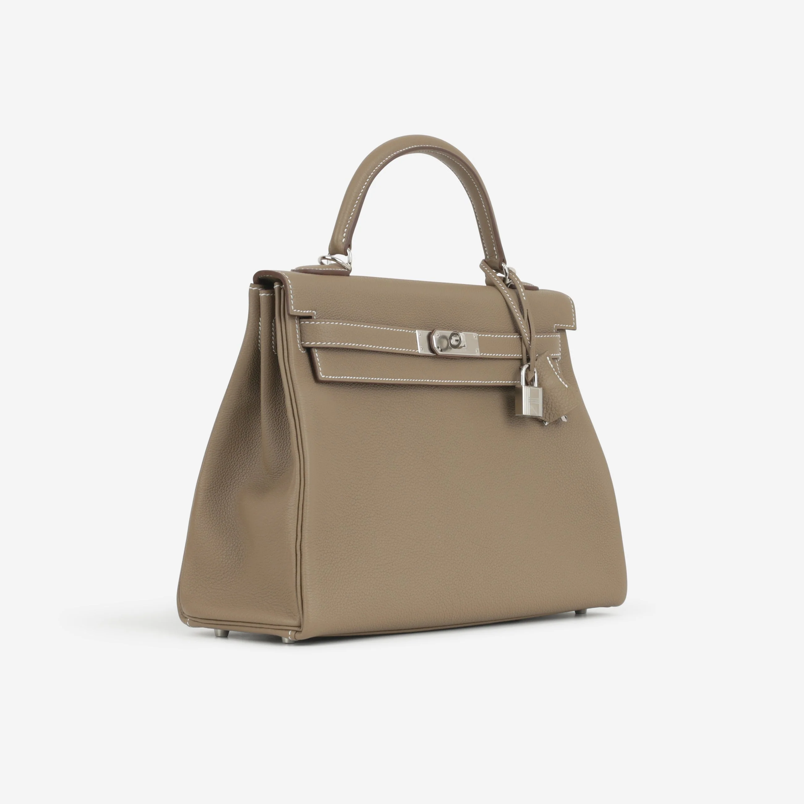 Hermès Kelly 32 - Etoupe Togo | Palladium Hardware - Image 3