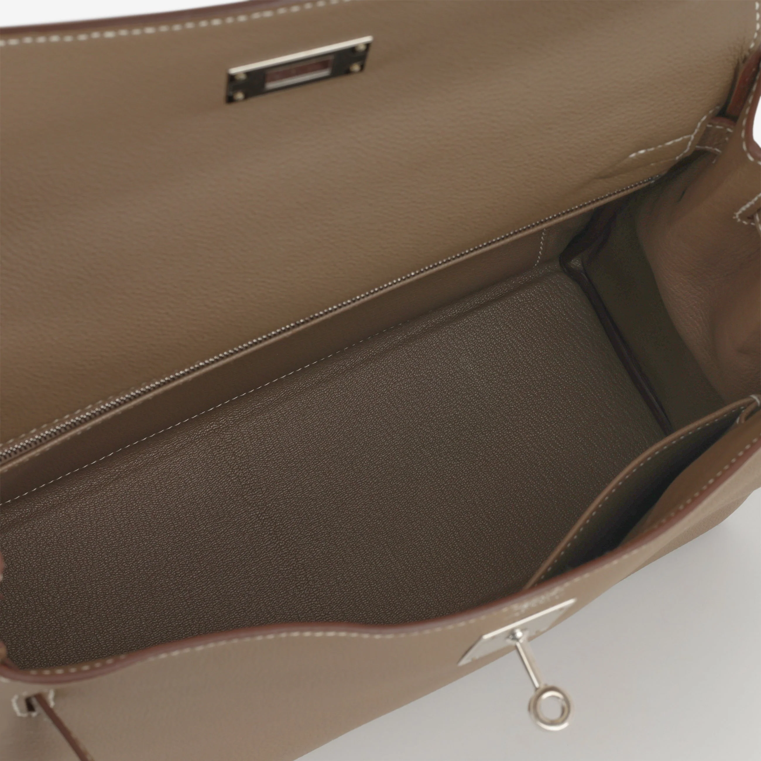 Hermès Kelly 32 - Etoupe Togo | Palladium Hardware - Image 8
