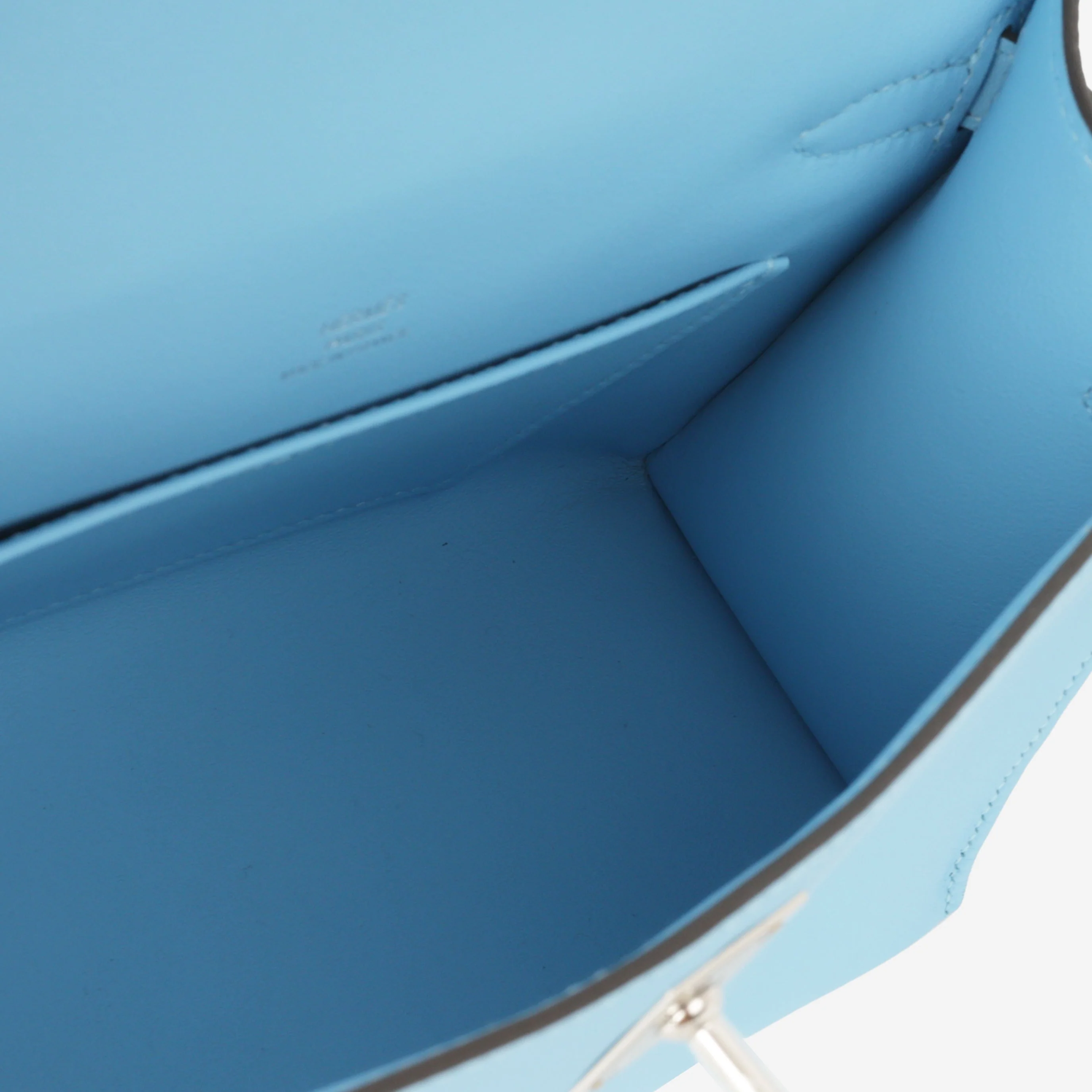 Hermès Hermès Kelly Pochette - Celeste - Image 7