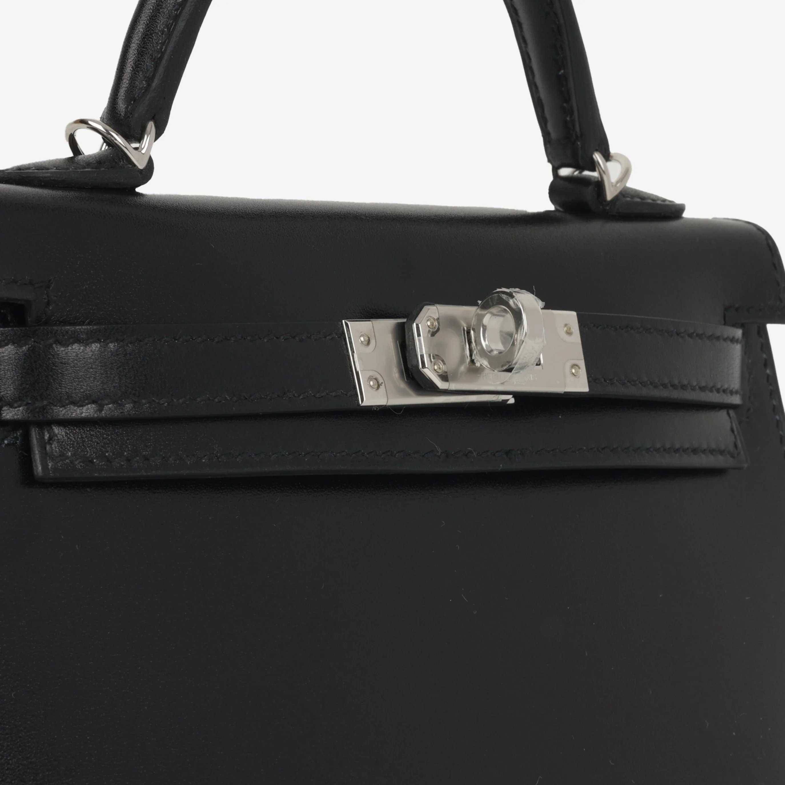 Hermès Mini Kelly - Noir Box Calf - Image 5