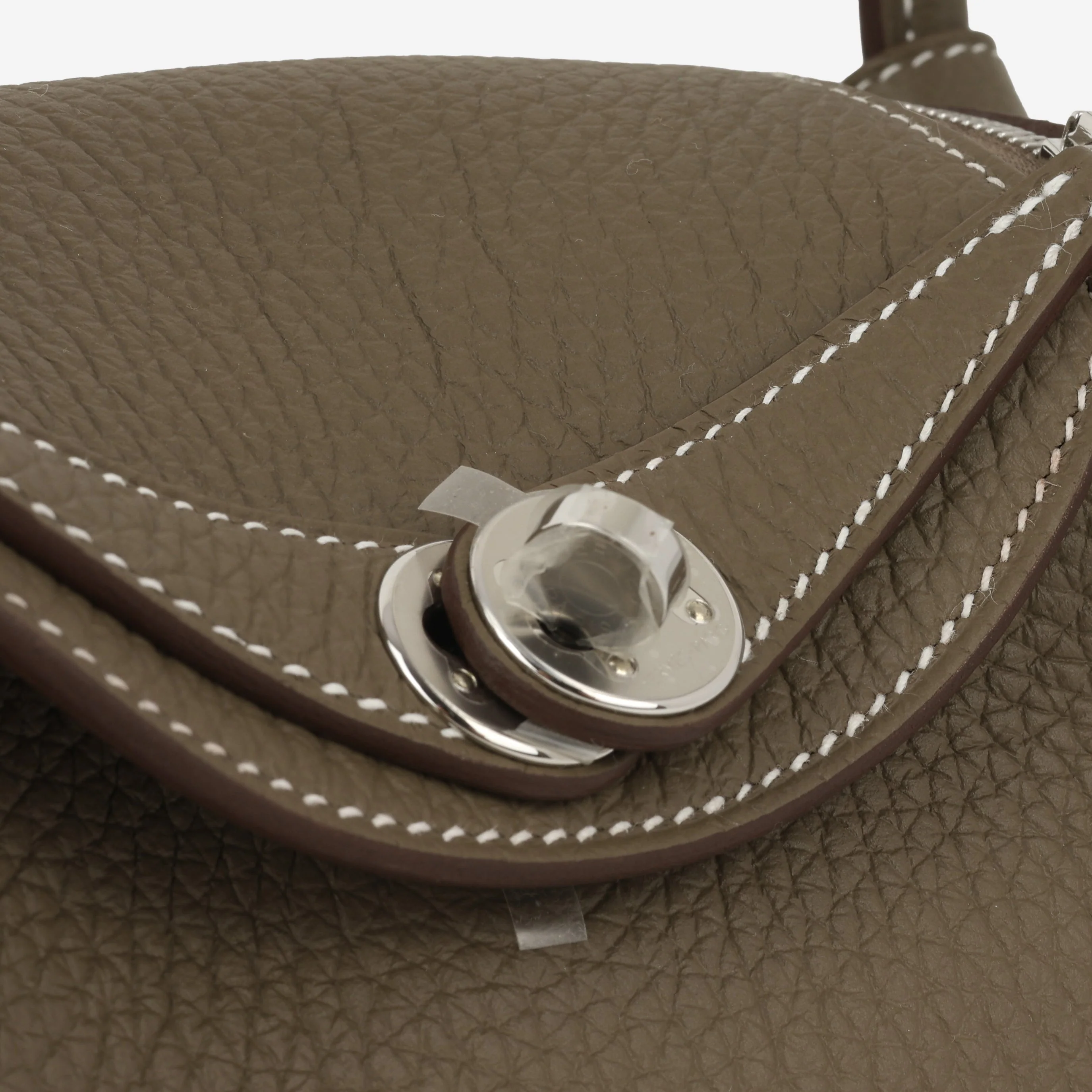 Hermès Mini Lindy - Etoupe (NWT) - Image 11