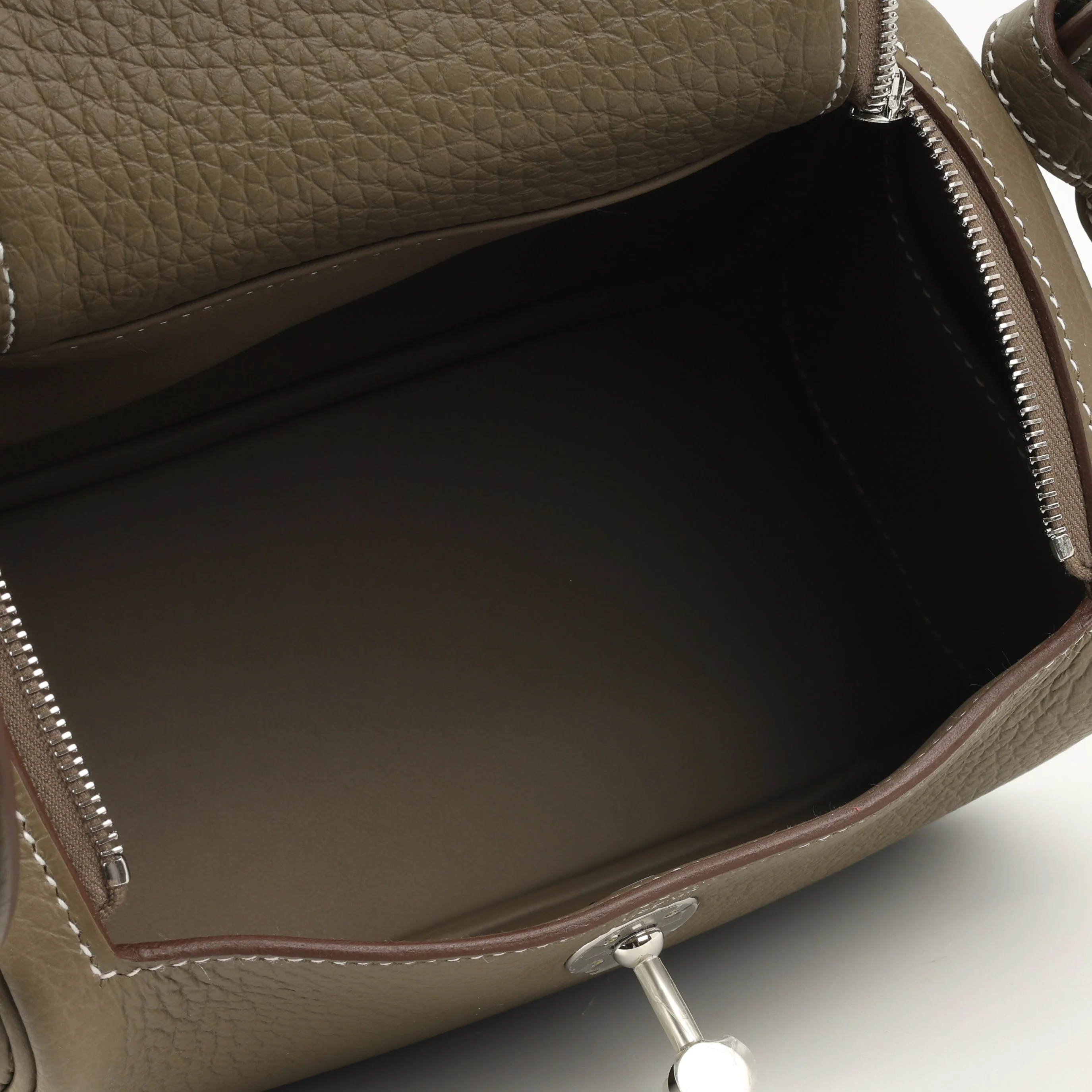 Hermès Mini Lindy - Etoupe (NWT) - Image 3