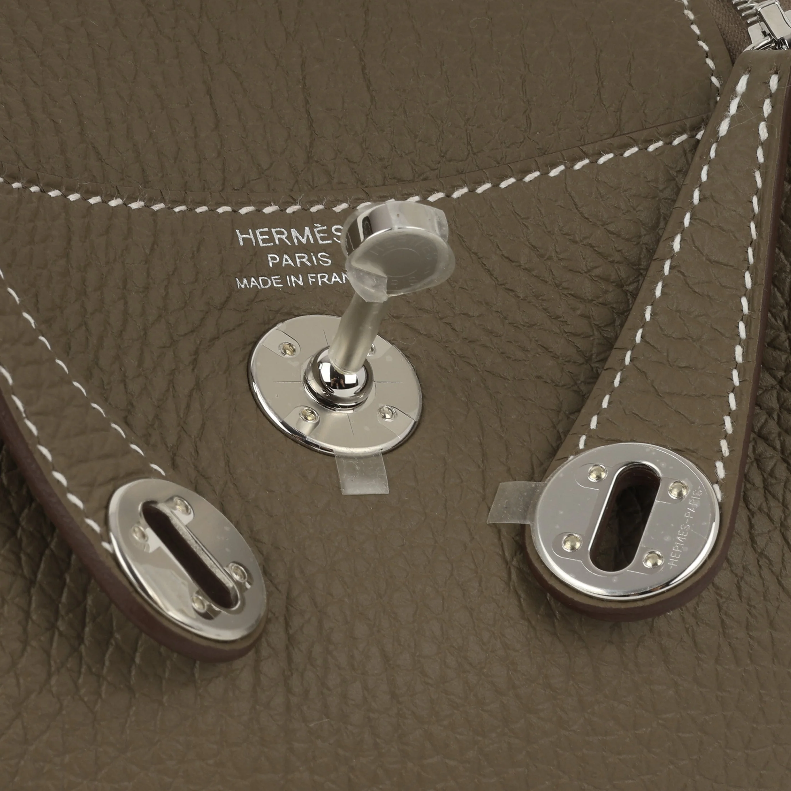 Hermès Mini Lindy - Etoupe (NWT) - Image 4