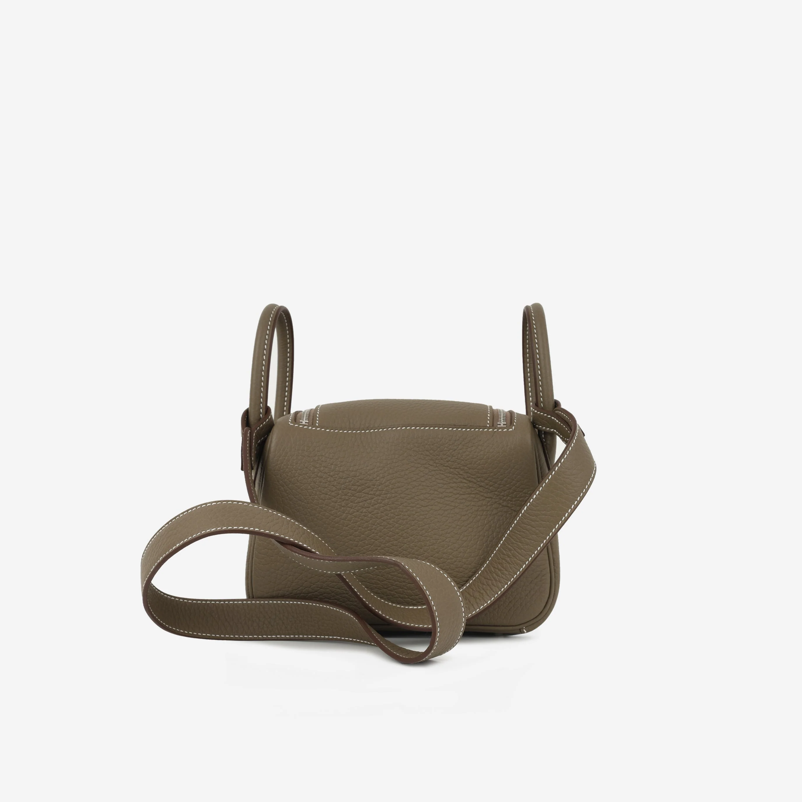 Hermès Mini Lindy - Etoupe (NWT) - Image 9