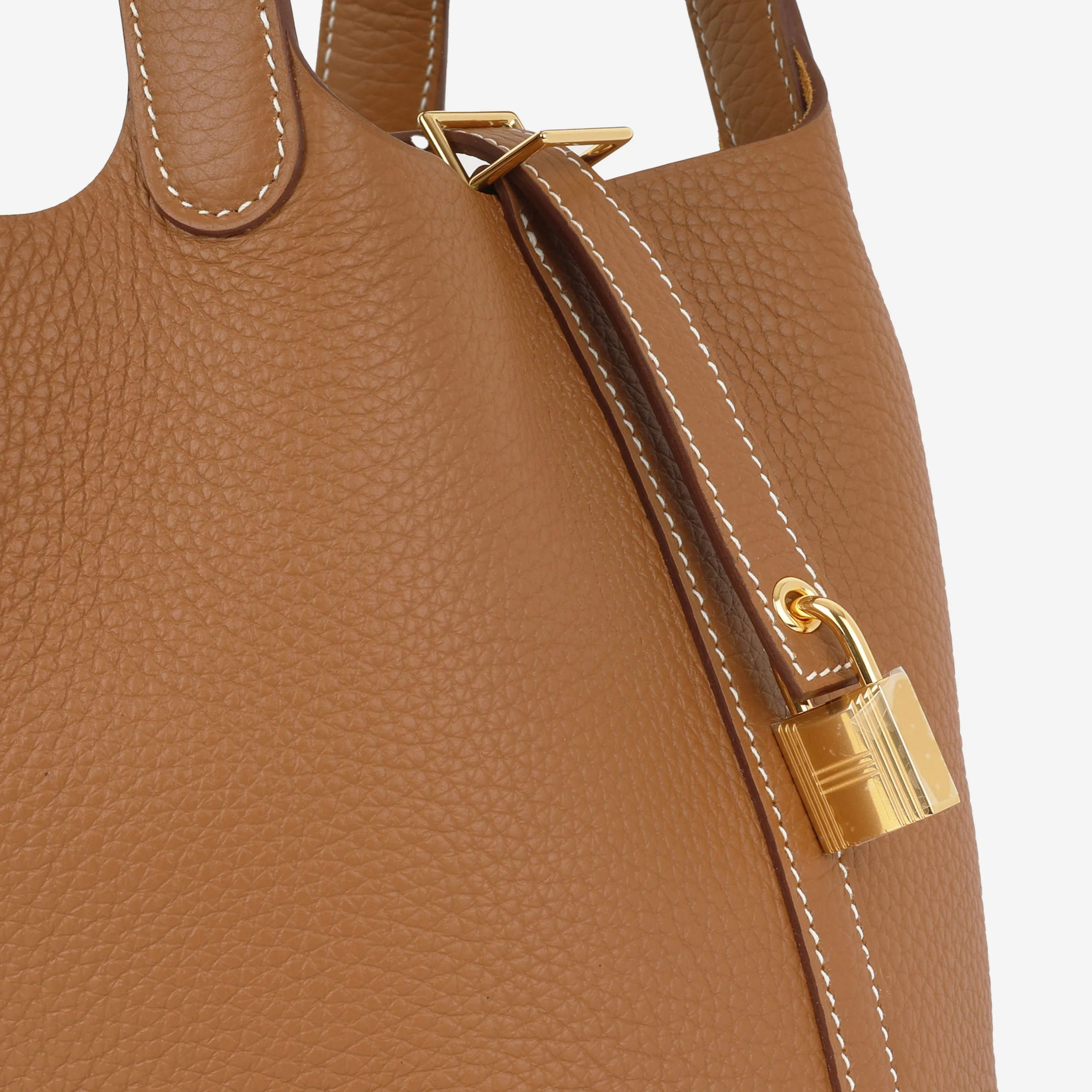 Hermès Picotin 18 - Gold Clemence | Gold Hardware - Image 8
