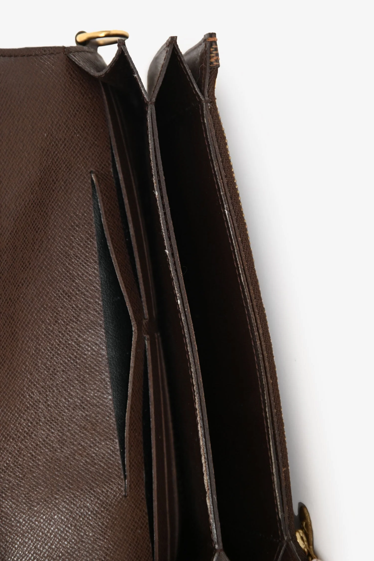 Louis Vuitton 2007 Damier Ebene Accordion Wallet - Image 6