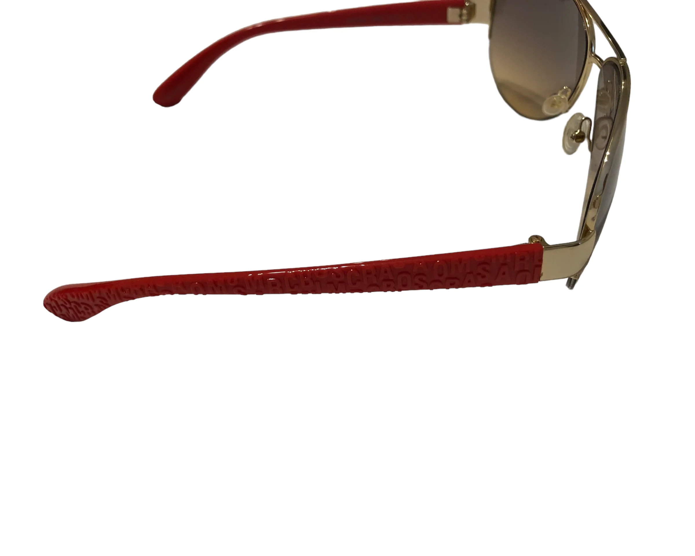 Marc by Marc Jacobs Red Aviator Sunglasses - Image 3