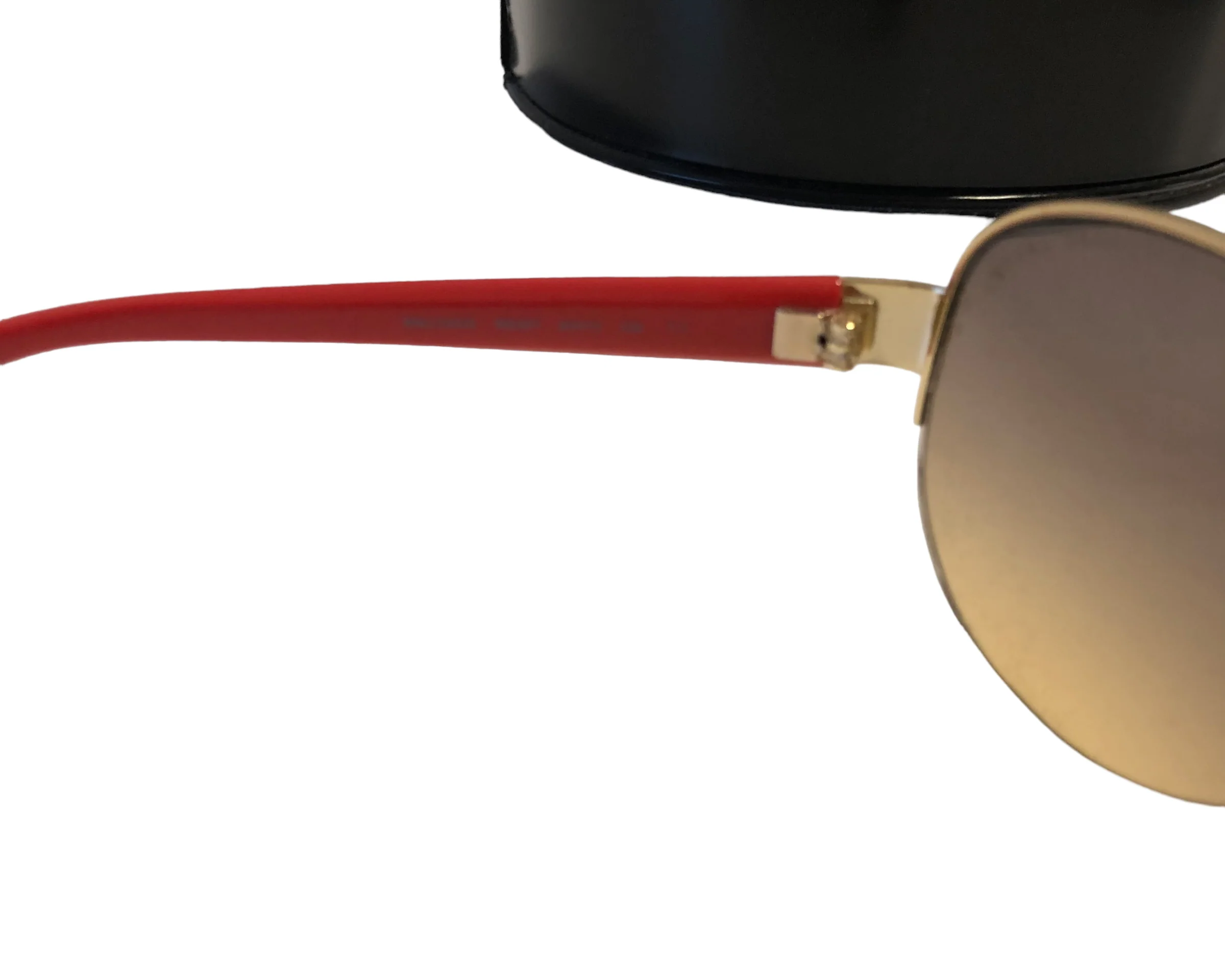 Marc by Marc Jacobs Red Aviator Sunglasses - Image 4