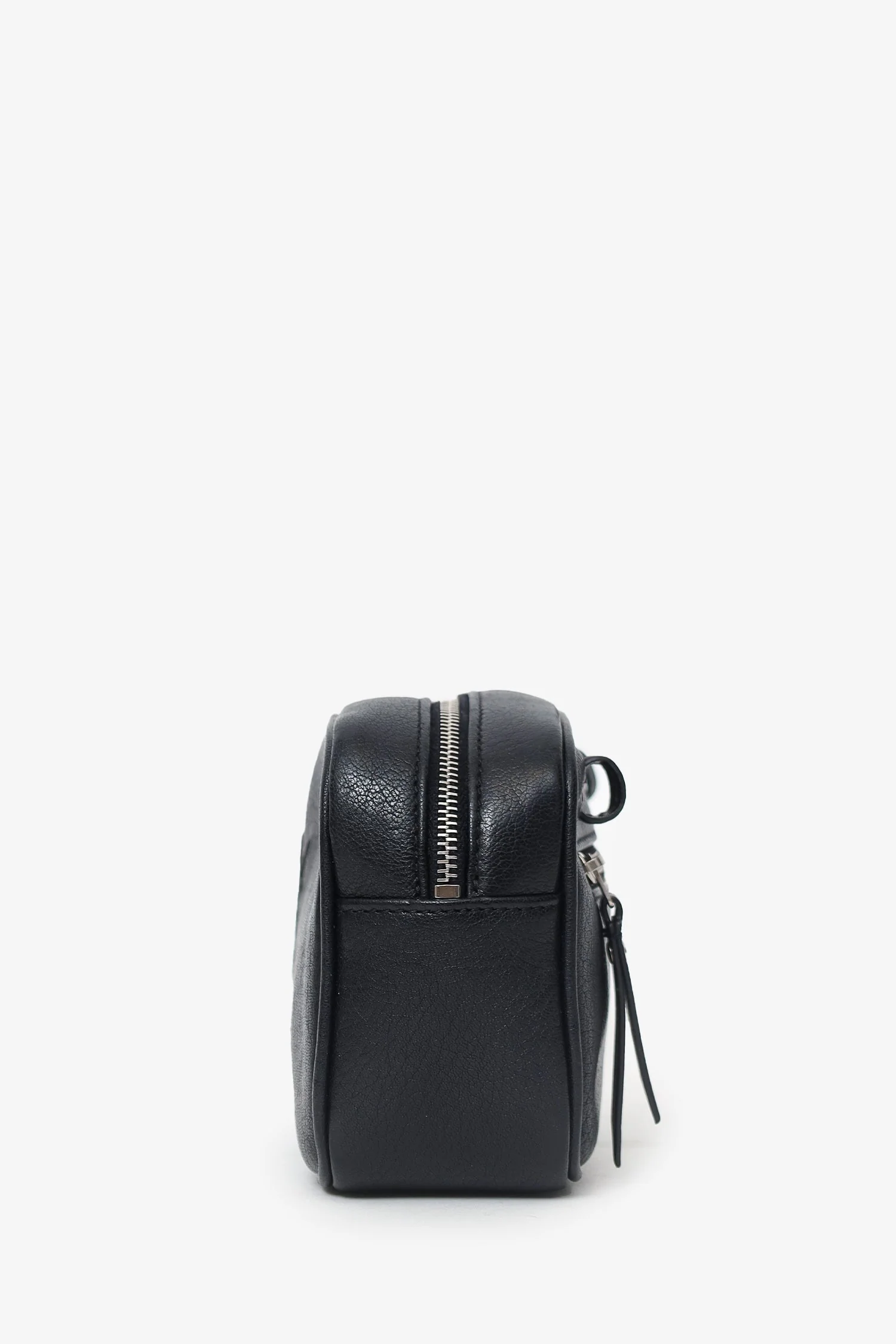 Saint Laurent Black Lambskin Monogram Lou Belt Bag - Image 5