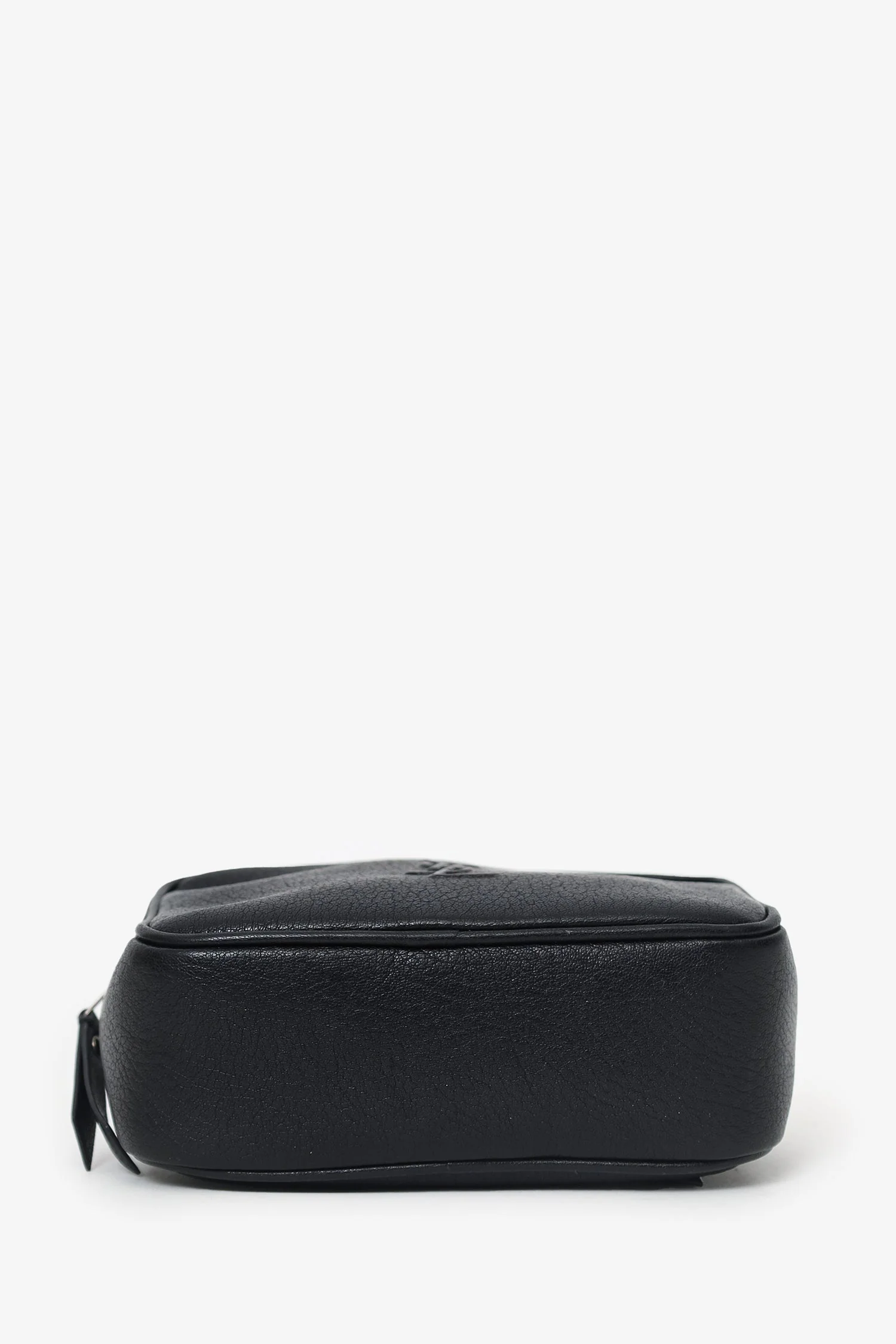 Saint Laurent Black Lambskin Monogram Lou Belt Bag - Image 6
