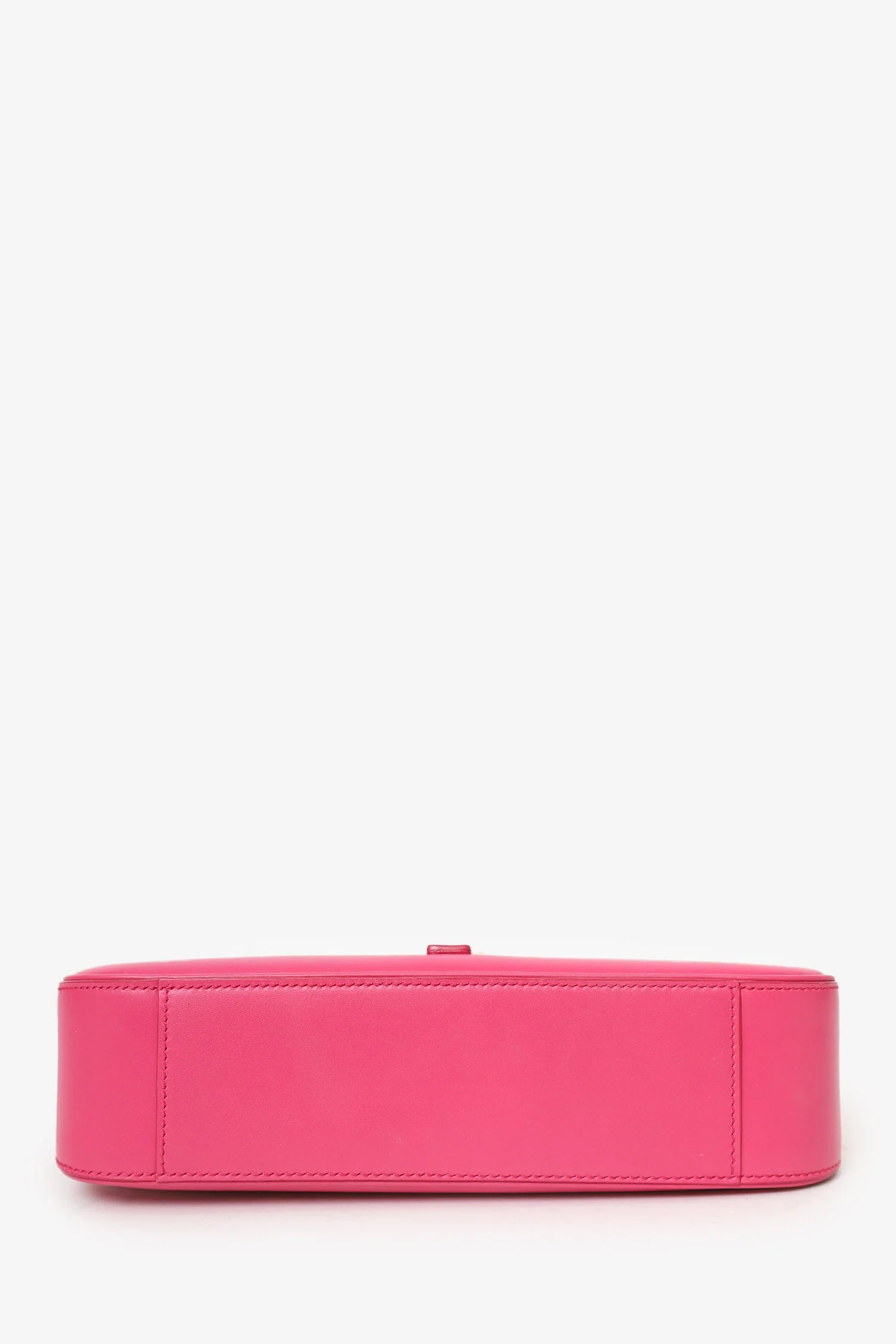 Saint Laurent Hot Pink Leather 'Le 5 à 7' Shoulder Bag - Image 6