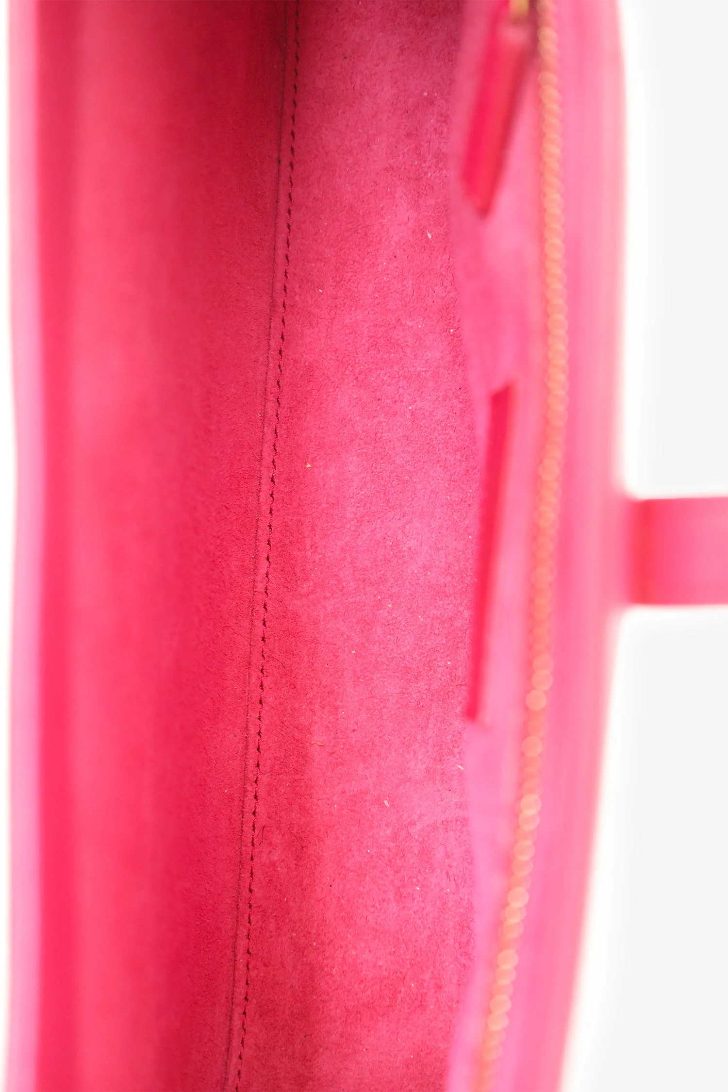 Saint Laurent Hot Pink Leather 'Le 5 à 7' Shoulder Bag - Image 7