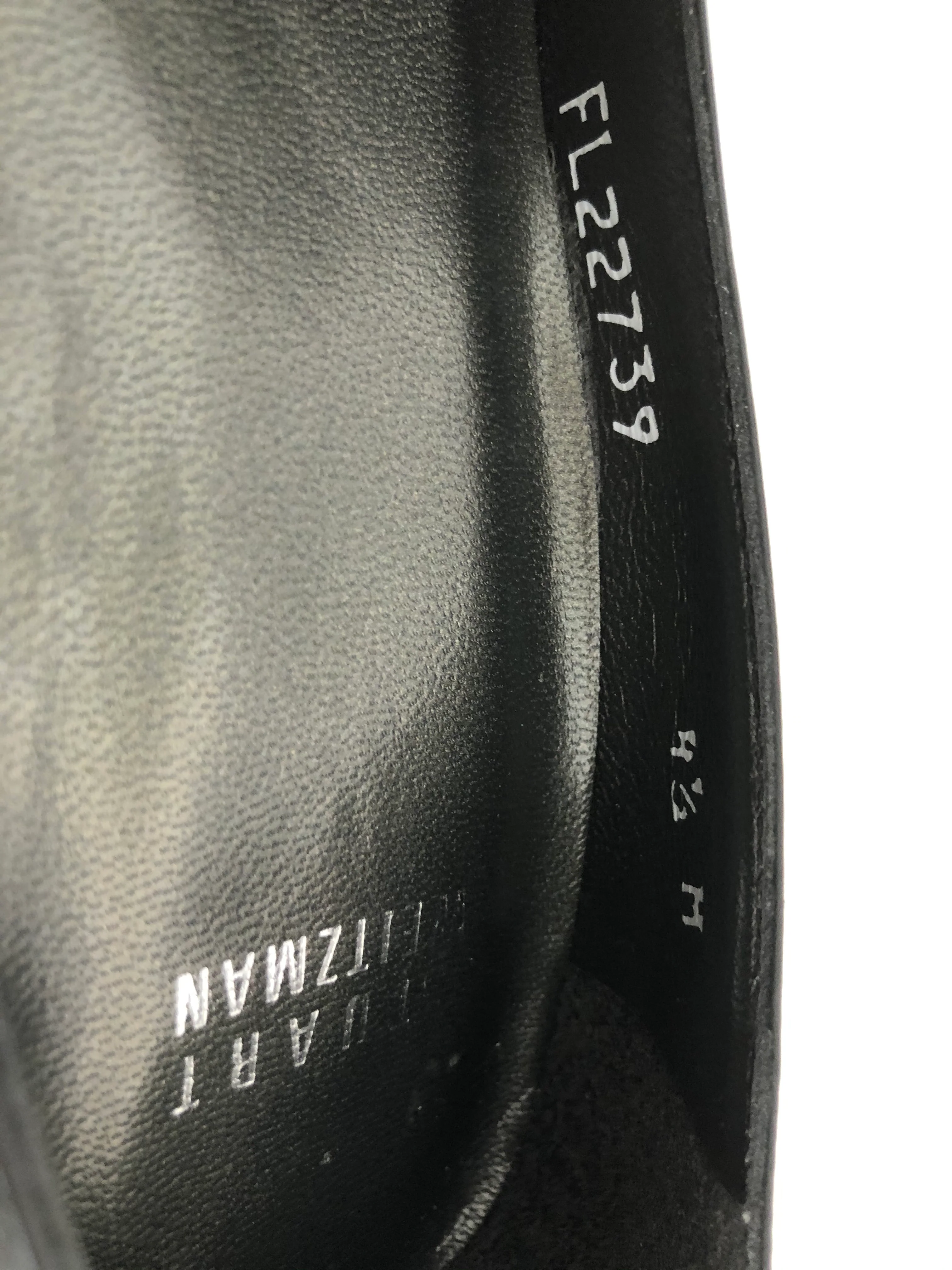 Stuart Weitzman Black Leather Heels Size 4.5 (NWT) - Image 13