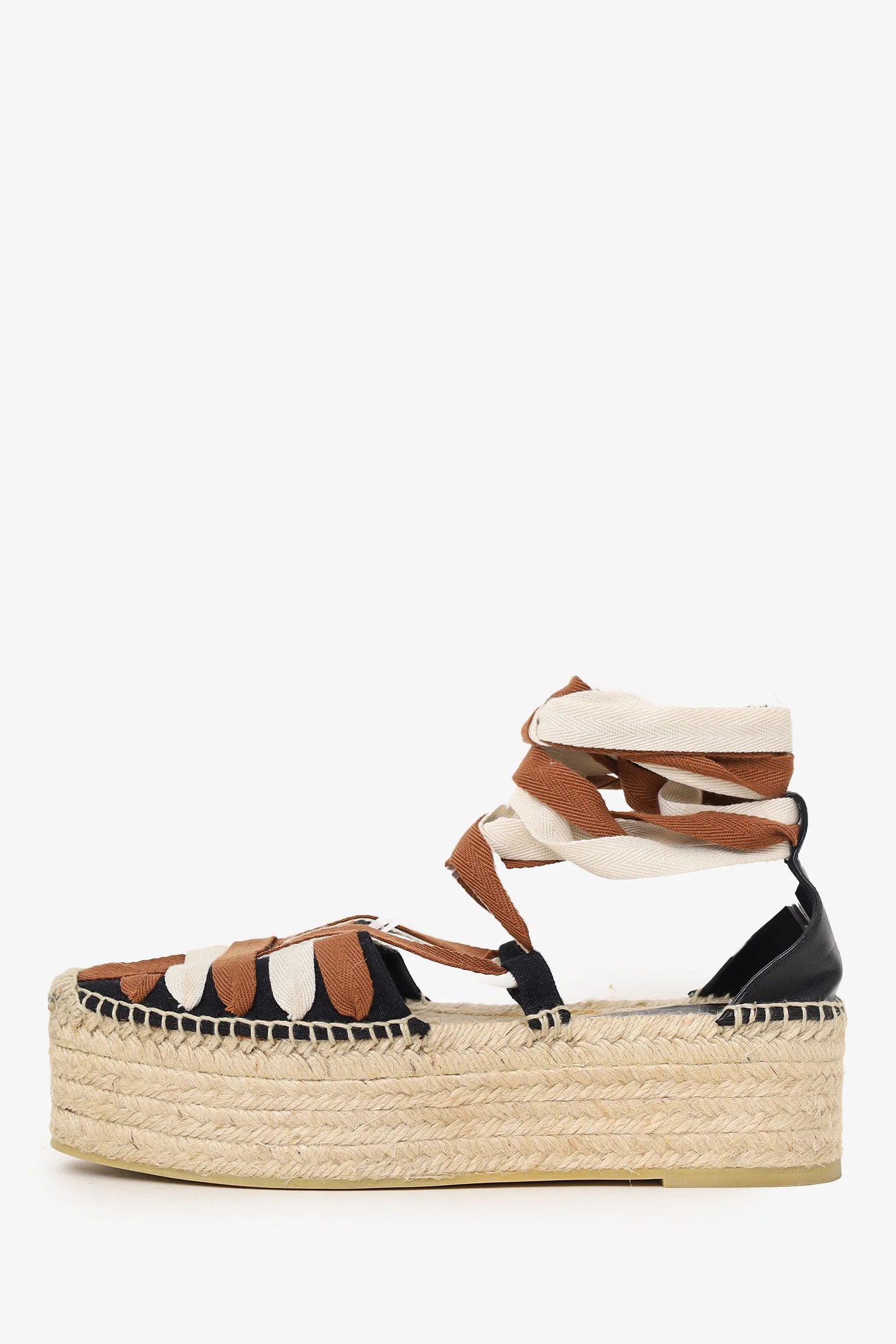 Ulla Johnson Brown 'Divina Espadrille' Size 39.5 - Image 5
